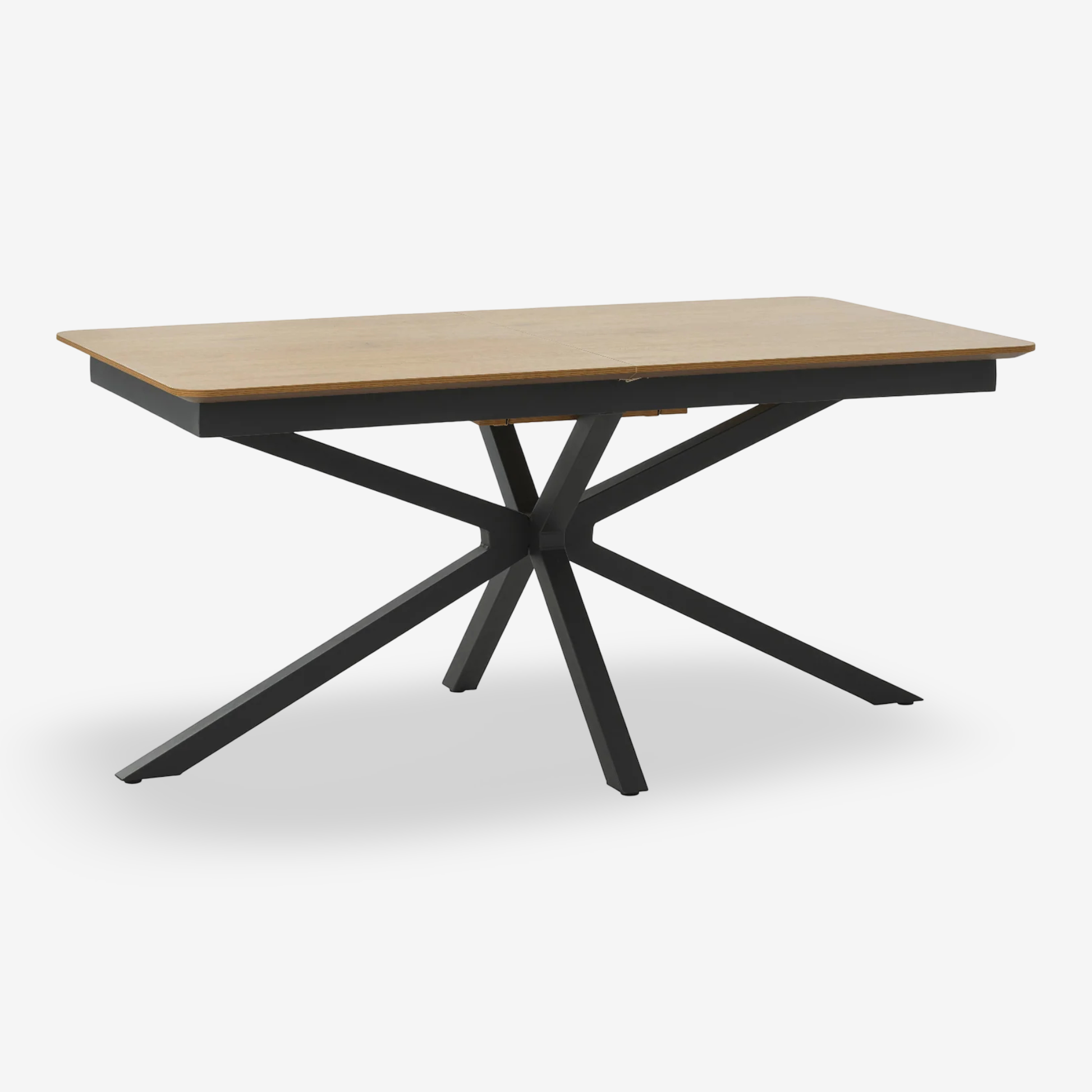 YASI | שולחן אוכל מלבני 160/90 ס"מ, נפתח ל-200 ס"מ עד 8 סועדים