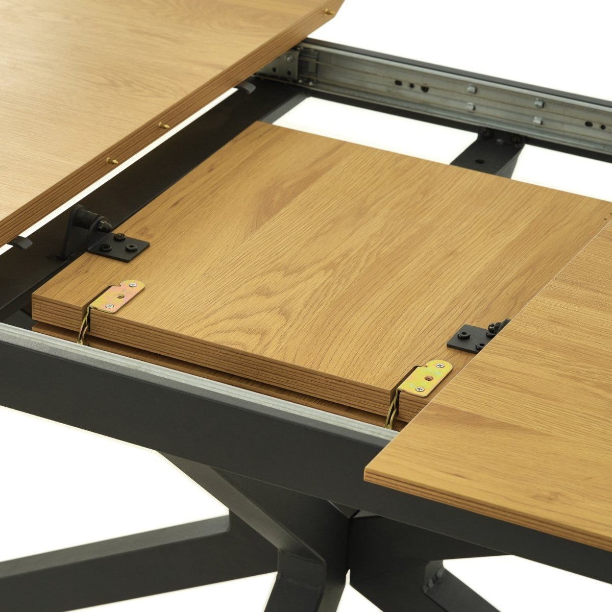 YASI | שולחן אוכל מלבני 160/90 ס"מ, נפתח ל-200 ס"מ עד 8 סועדים