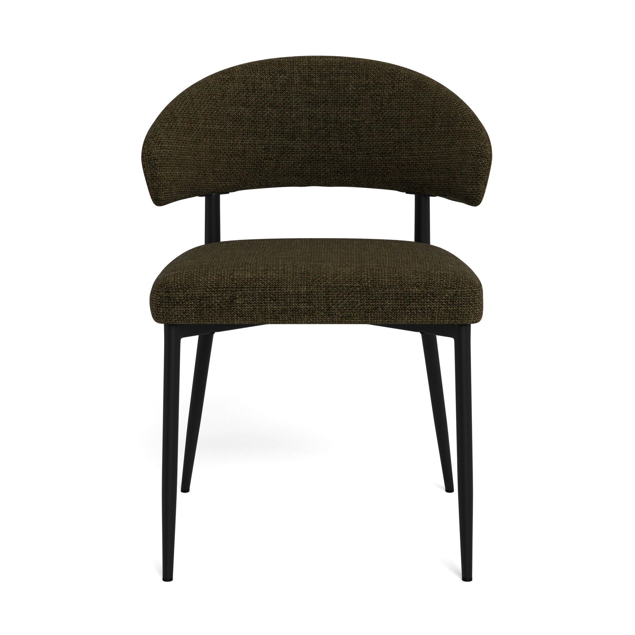 BLADE | כיסא מרופד בבד אריג בשילוב מתכת