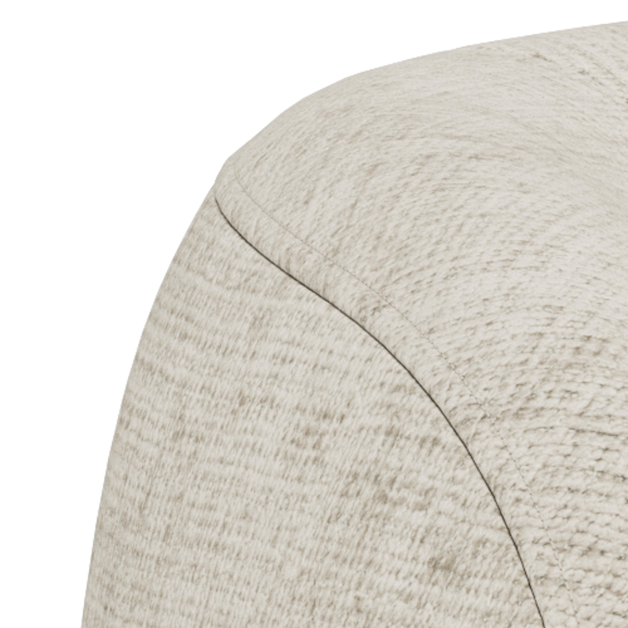 ARIA | כורסא מסתובבת מרופדת בבד אריג