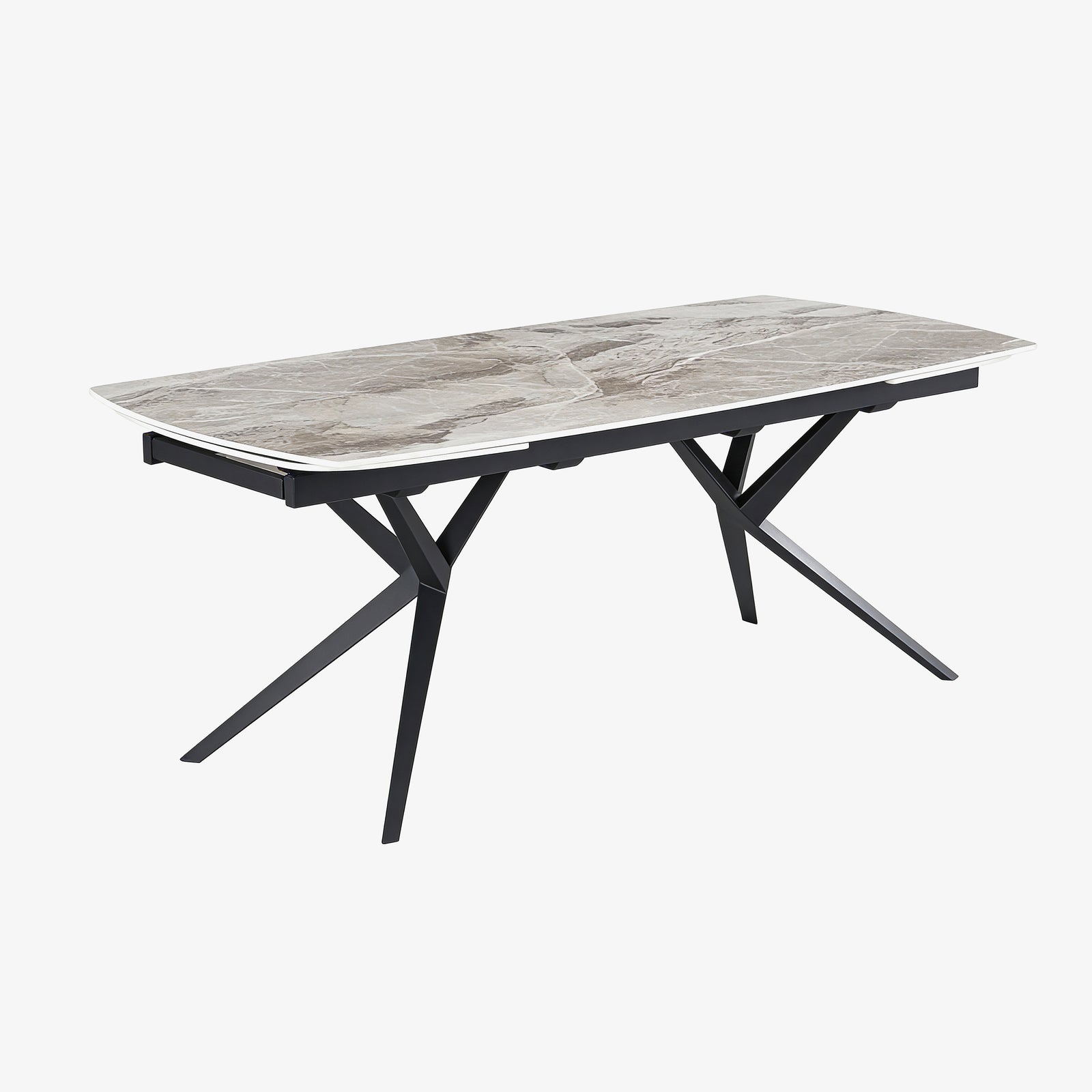 KOLEN | שולחן אוכל מלבני נפתח, מגיע בשני גדלים