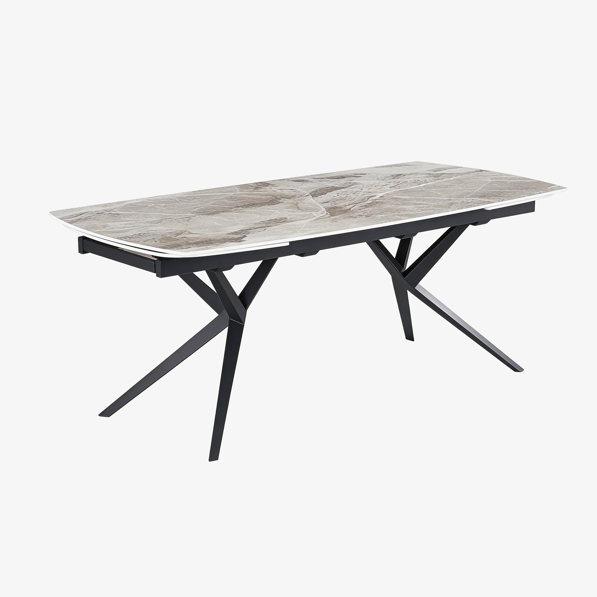 KOLEN | שולחן אוכל מלבני נפתח, מגיע בשני גדלים