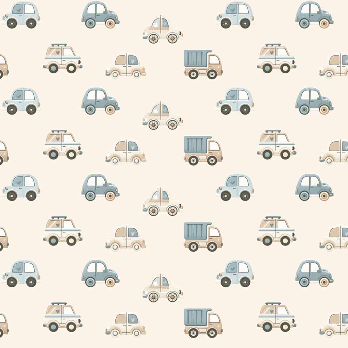 NINO | טפט מכוניות לחדר ילדים