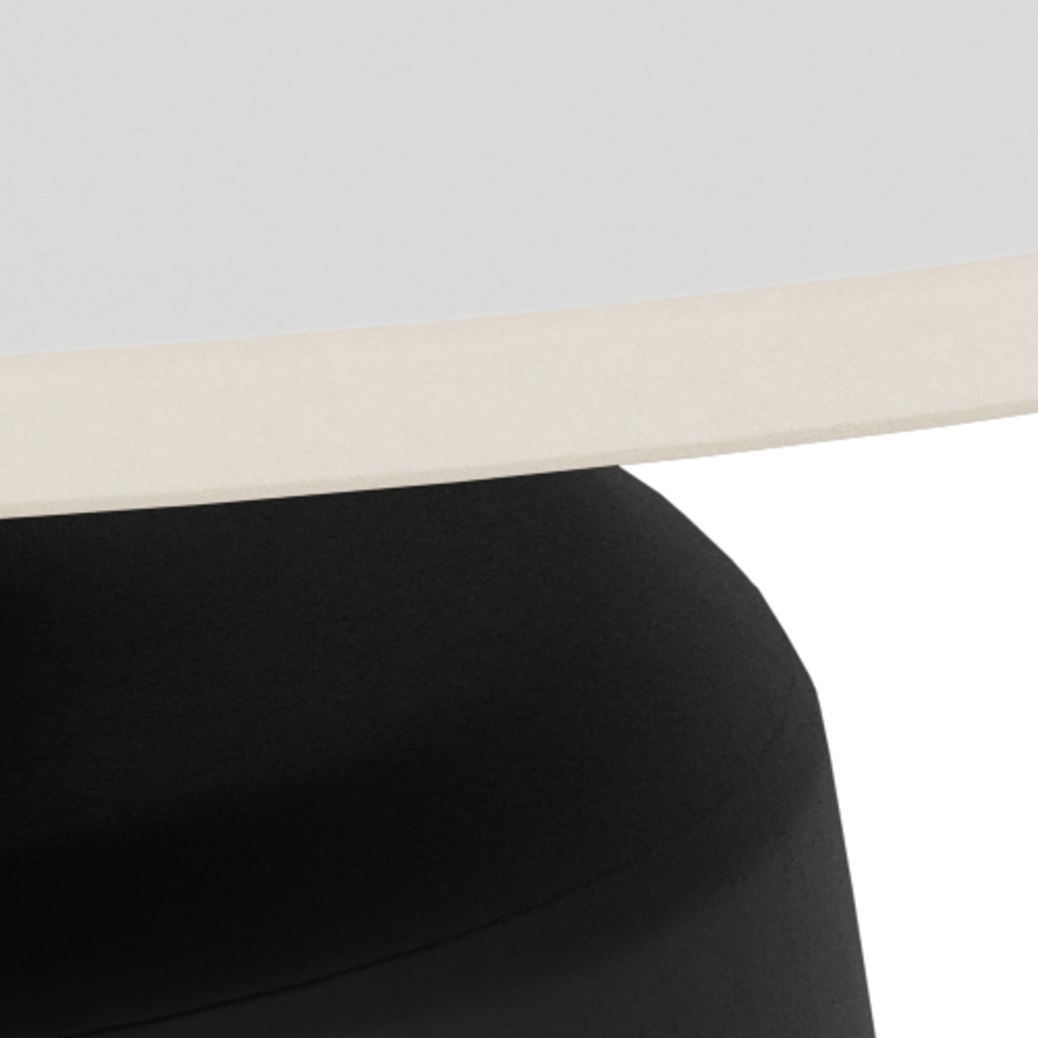 BARIZE | שולחן סלון עגול מקרמיקה ומתכת, קוטר 70 ס"מ - KUALA