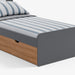 תמונה מזווית מספר 6 של המוצר Melogrin | מיטת נוער מעץ עם מגירות אחסון