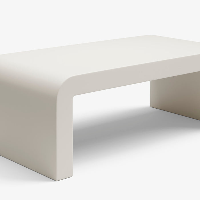 PORIER | שולחן סקנדינבי לסלון בקווים מעוגלים