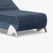 תמונה מזווית מספר 3 של המוצר ROD | מיטה וחצי מתכווננת חשמלית בגוון כחול, עם רגליים מעוצבות