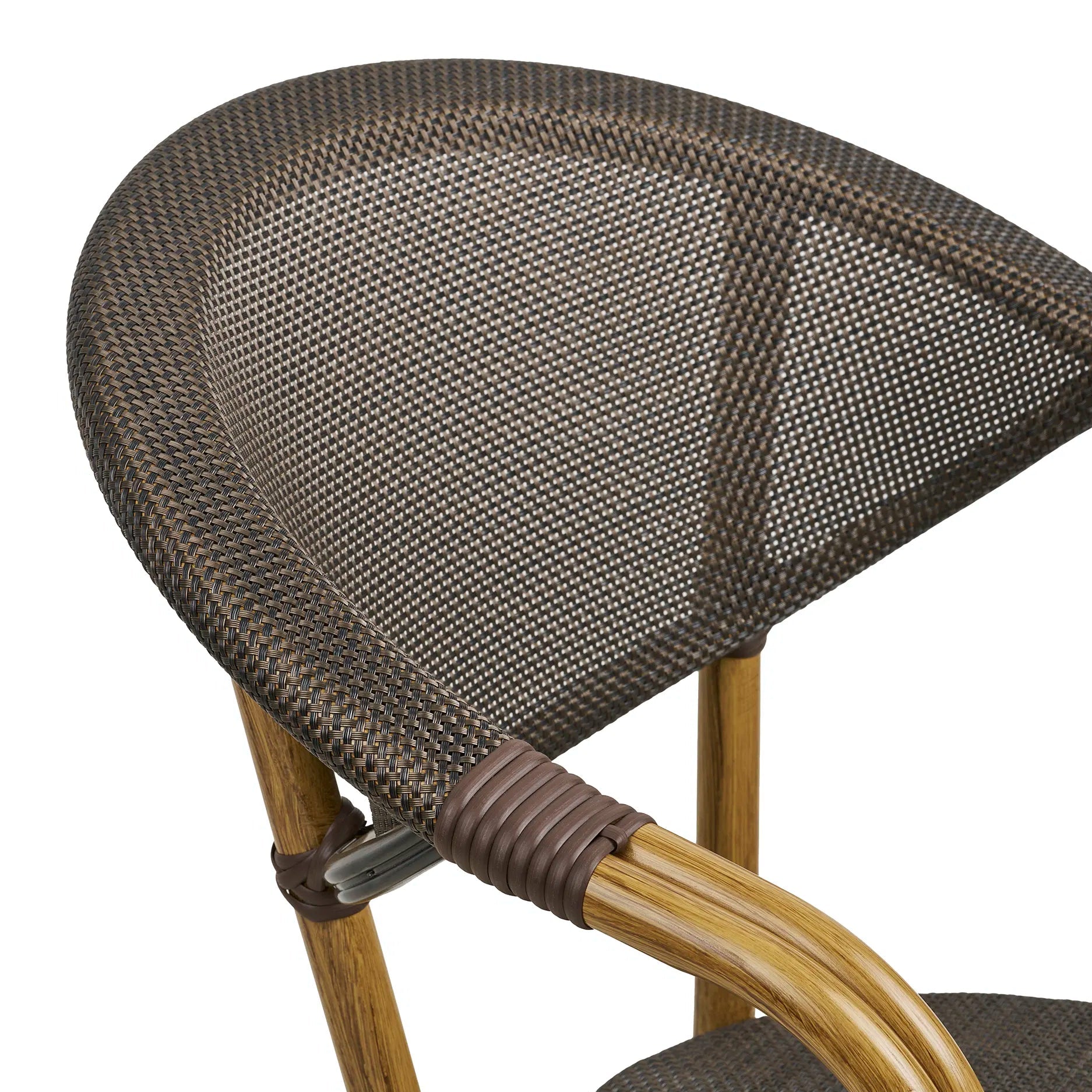 YEBISO | כיסא אוכל מאלומיניום בשילוב טקסטילן - KUALA