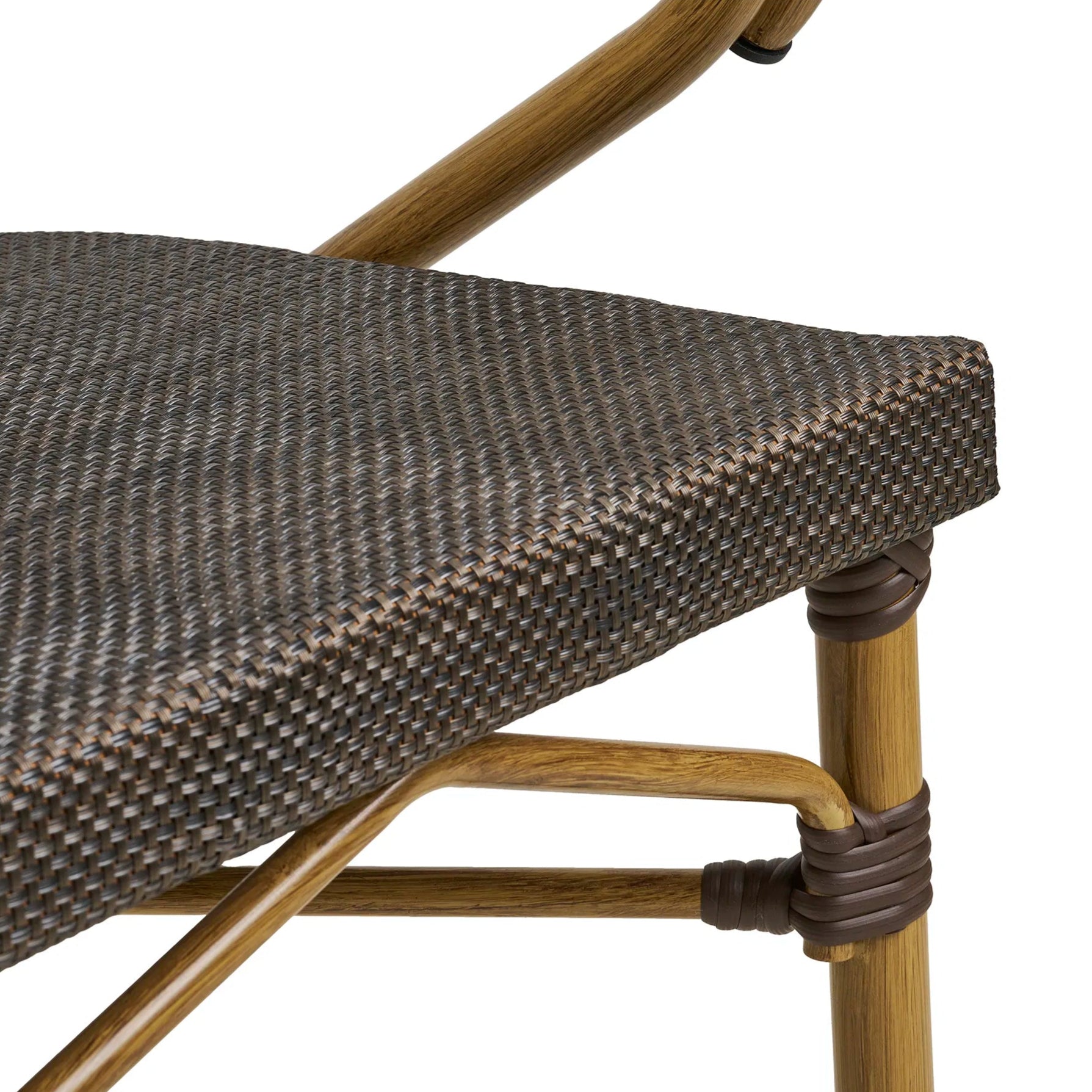 YEBISO | כיסא אוכל מאלומיניום בשילוב טקסטילן - KUALA