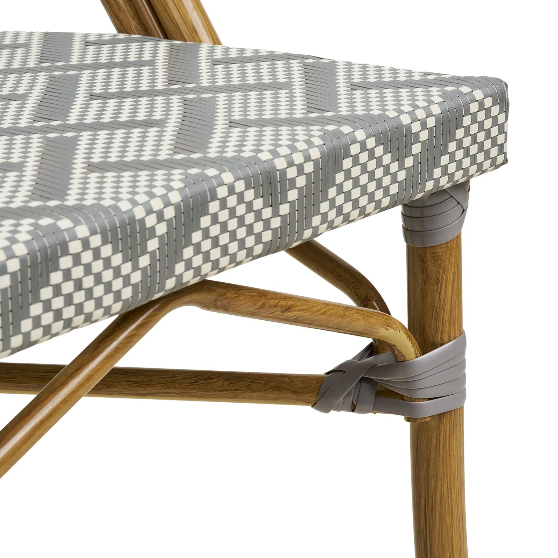 ROMU | כיסא אוכל מאלומיניום בשילוב טקסטילן - KUALA