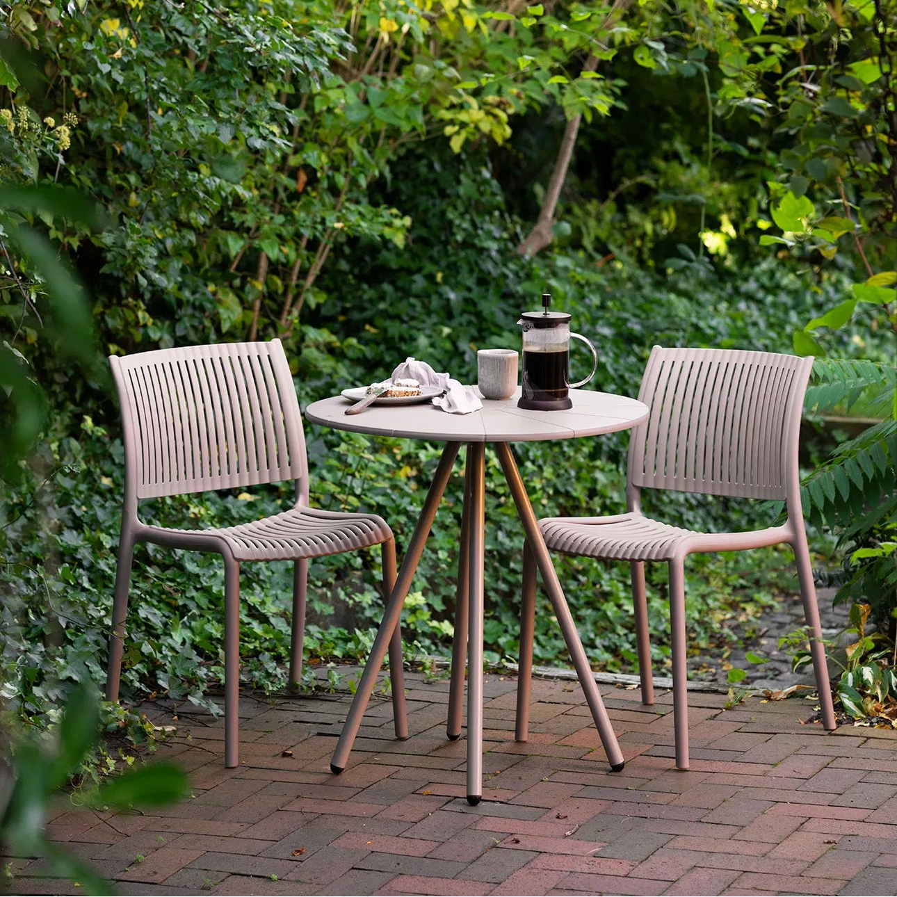 ARTA |  כיסא אוכל פולימרי עם משענת יד - KUALA