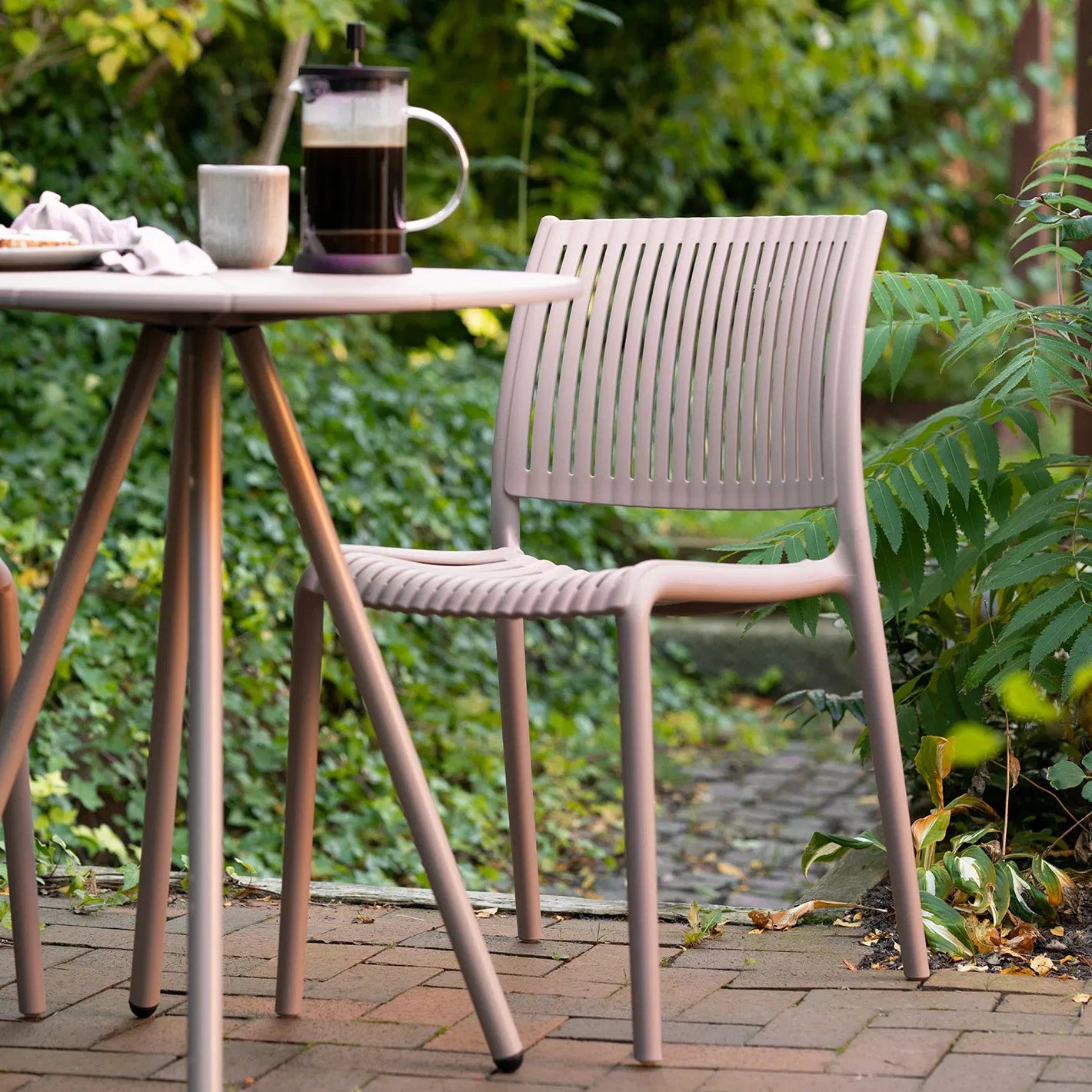 ARTA |  כיסא אוכל פולימרי עם משענת יד - KUALA