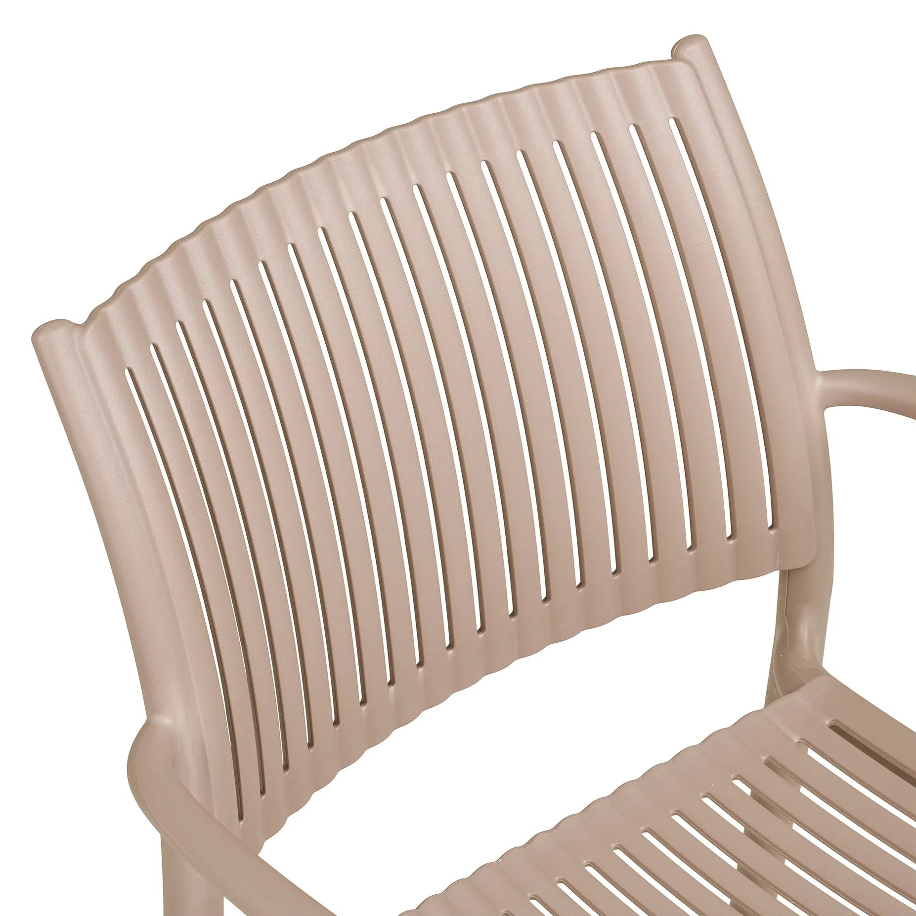 ARI |  כיסא אוכל פולימרי עם משענת יד - KUALA