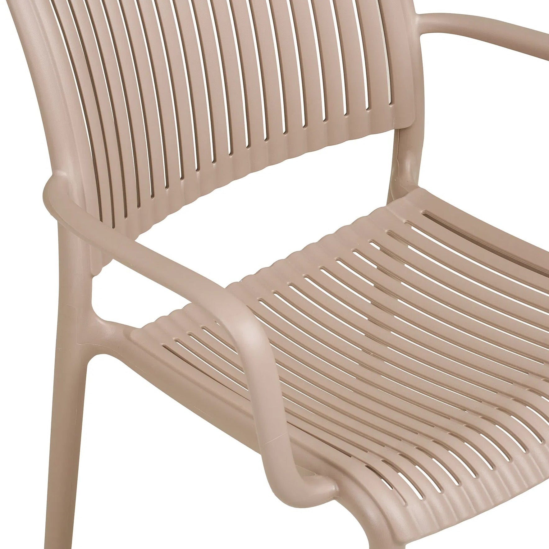 ARI |  כיסא אוכל פולימרי עם משענת יד - KUALA