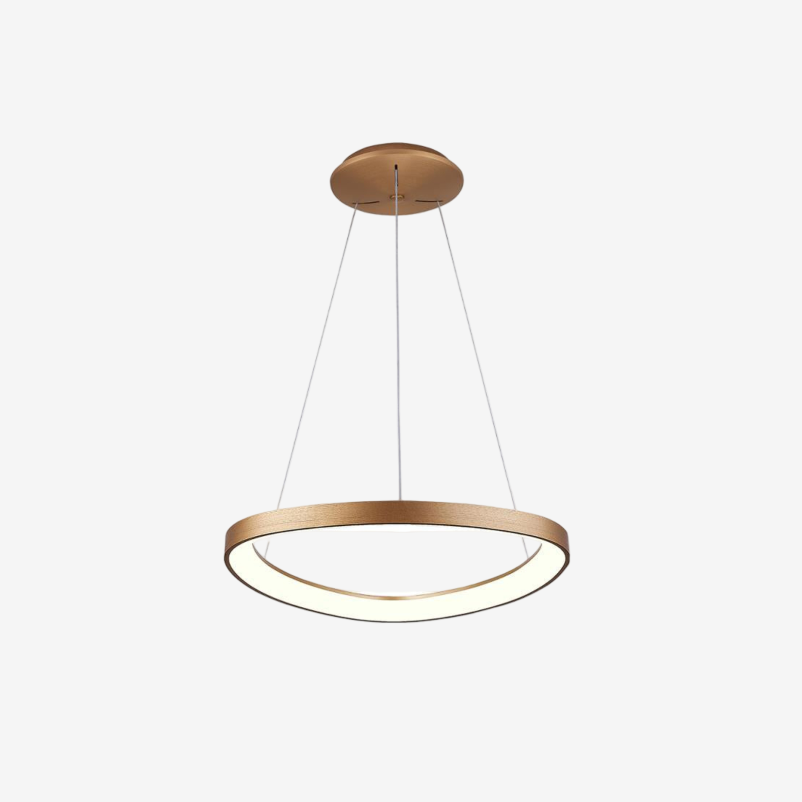 QERA | מנורת תליה אמורפית בגוון זהב - KUALA