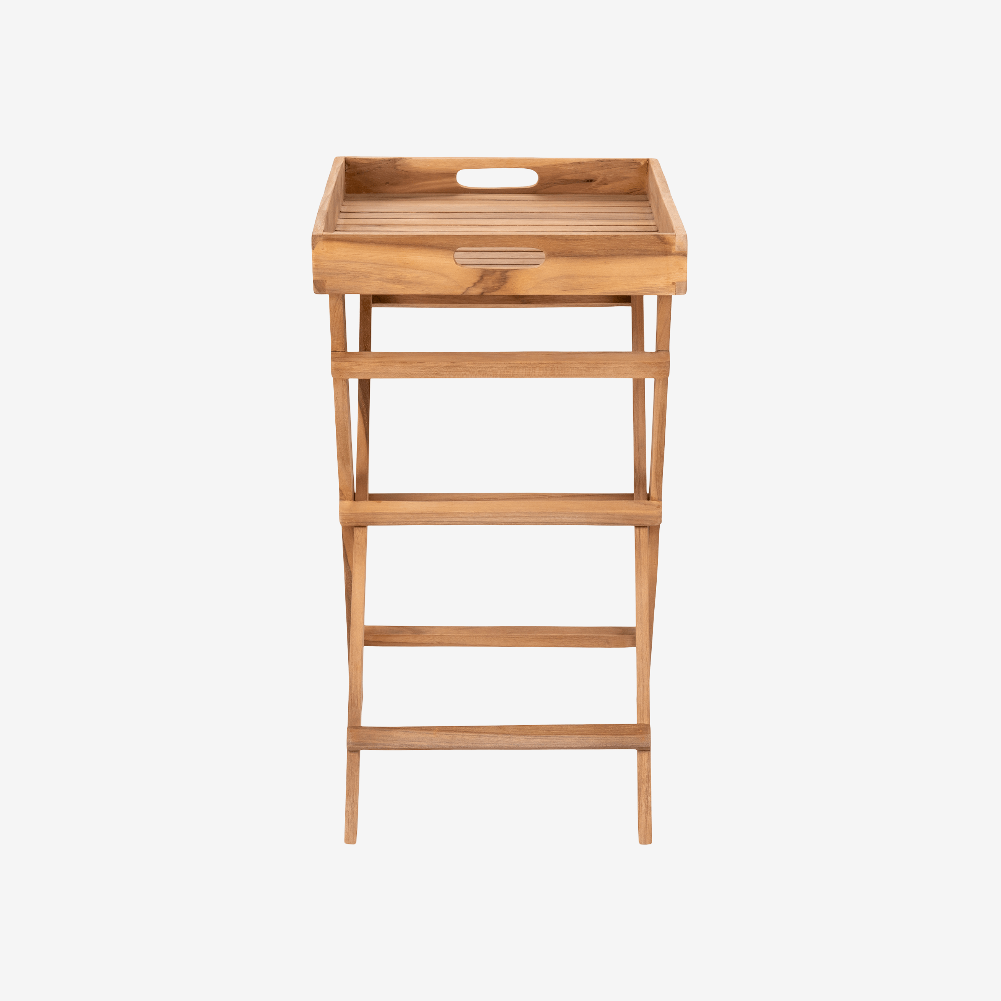 OLMI | מגש צד מתקפל מעץ טיק - KUALA