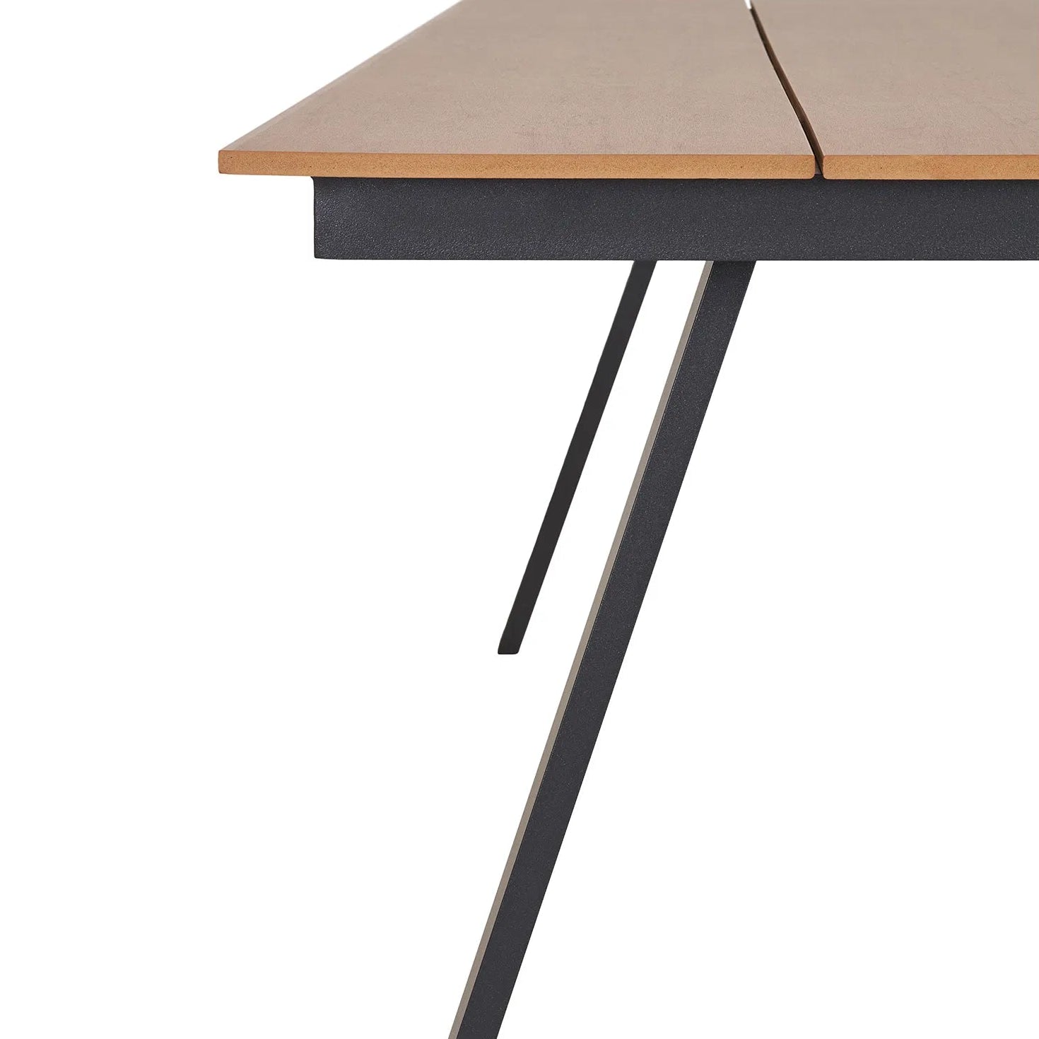 RORI | שולחן אוכל דמוי עץ לגינה, 10020 ס"מ - KUALA