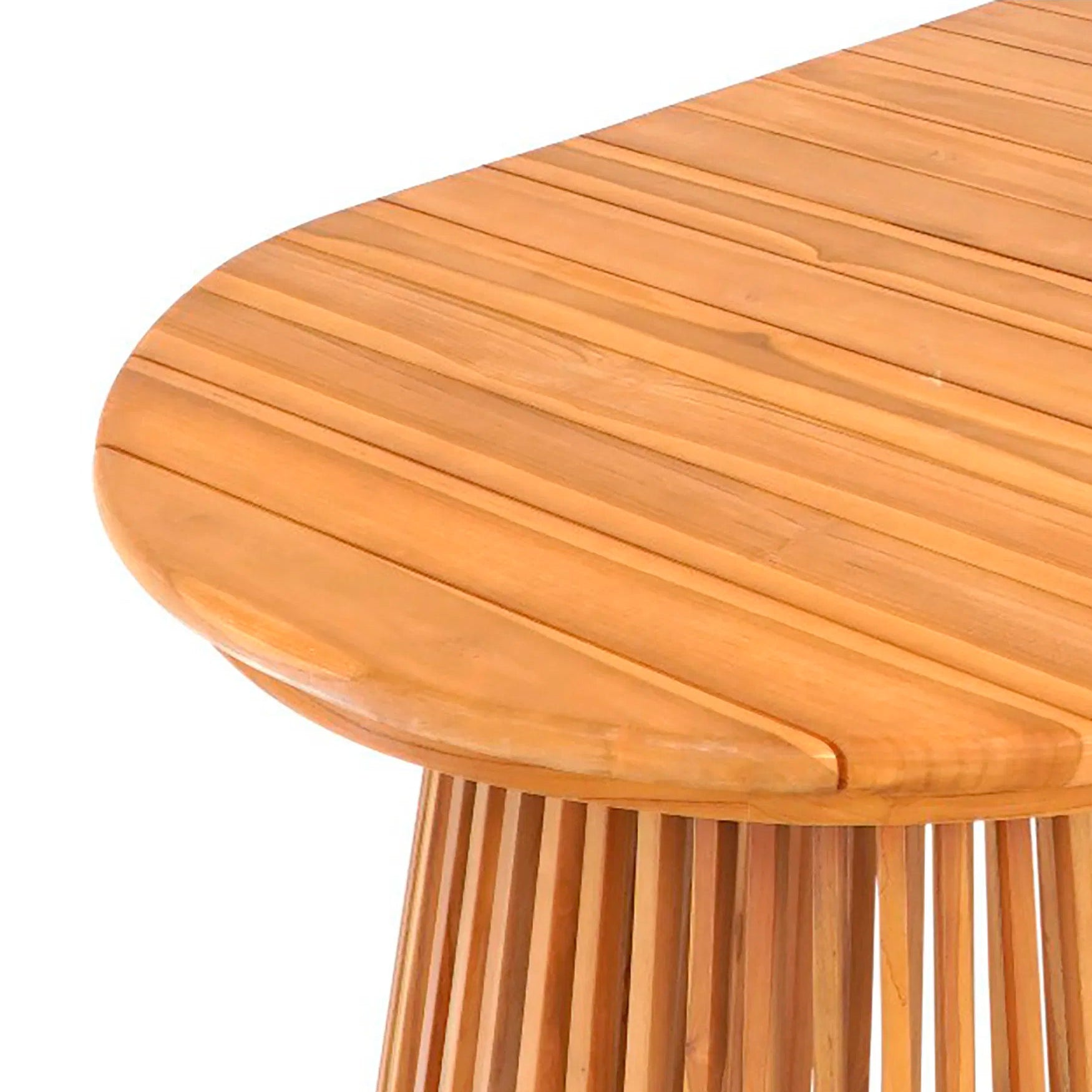 SKEL | שולחן אוכל לגינה מעץ טיק - KUALA