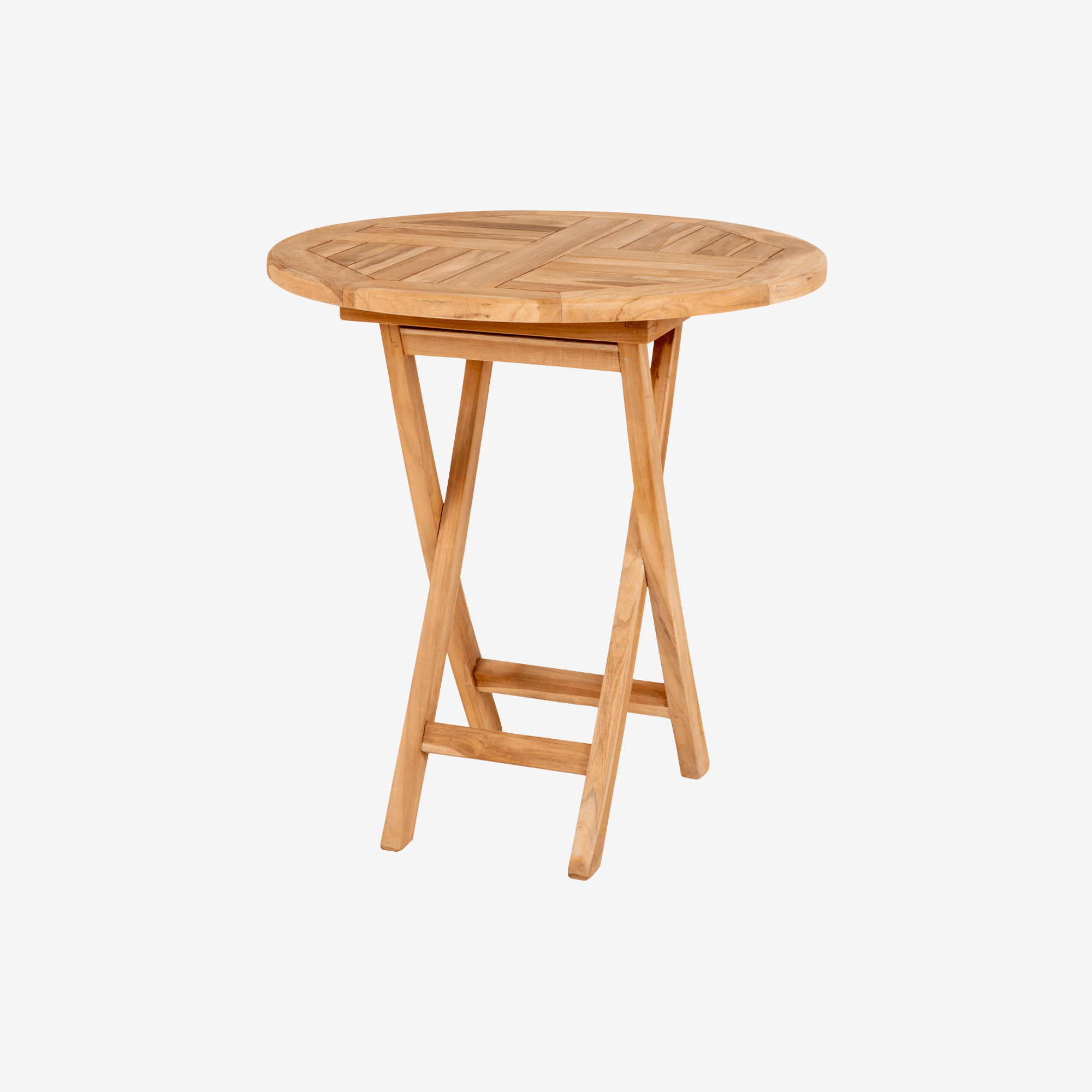 BELKA | שולחן צד מתקפל מעץ טיק