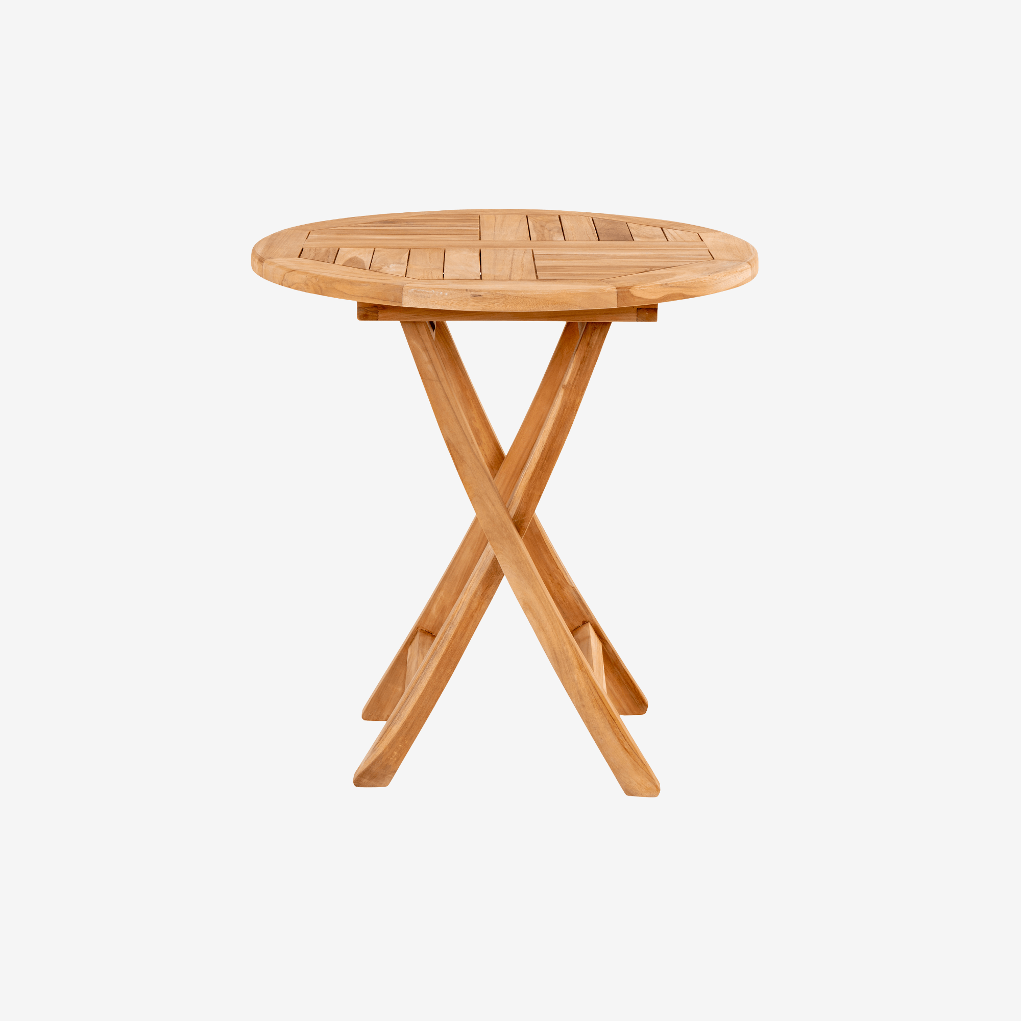 BELKA | שולחן צד מתקפל מעץ טיק