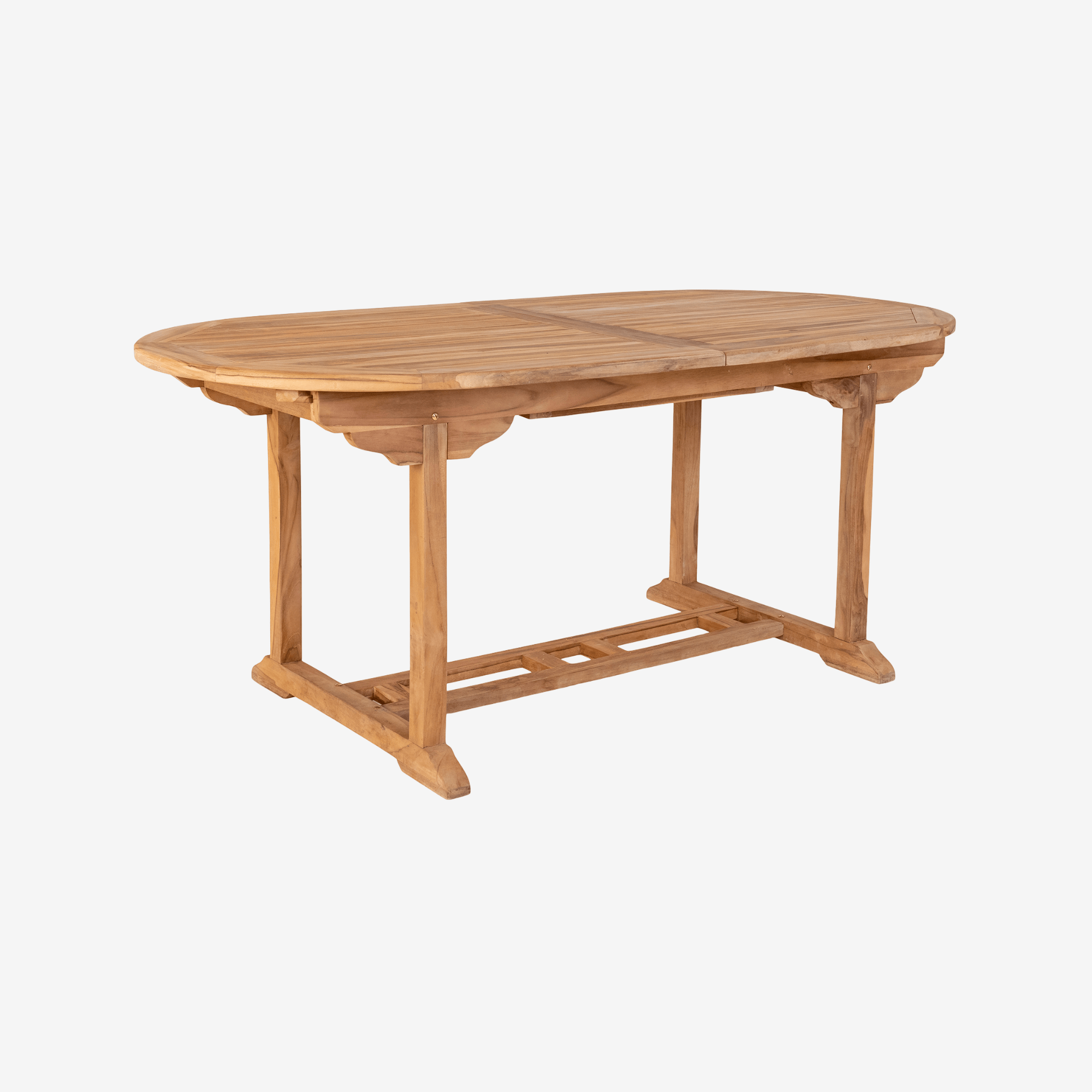 SNOKA | שולחן אוכל נפתח מעץ טיק לאירוח גן - KUALA