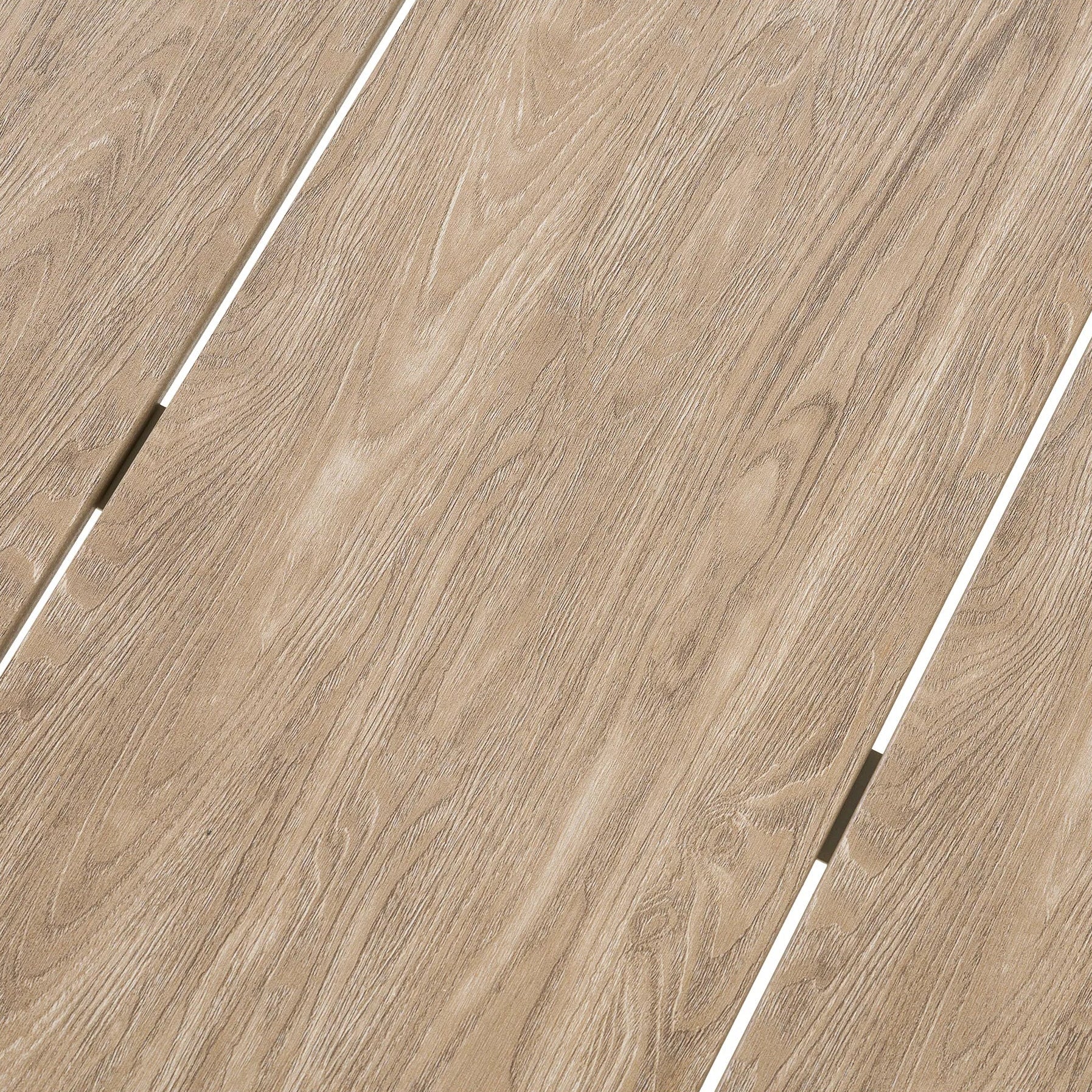 SKAN | שולחן אוכל מאלומיניום ודמוי עץ לגינה - KUALA