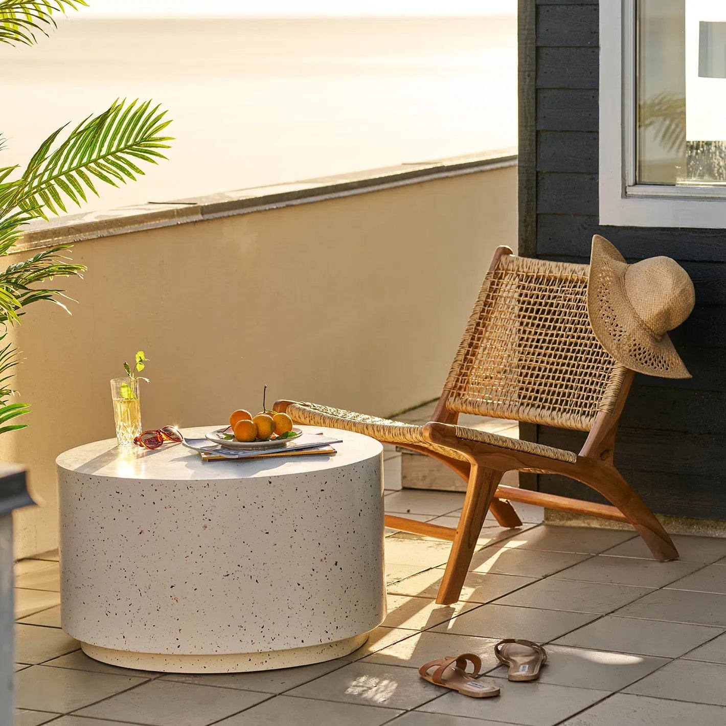 VIKA | שולחן קפה לגינה מפייברקלי - KUALA