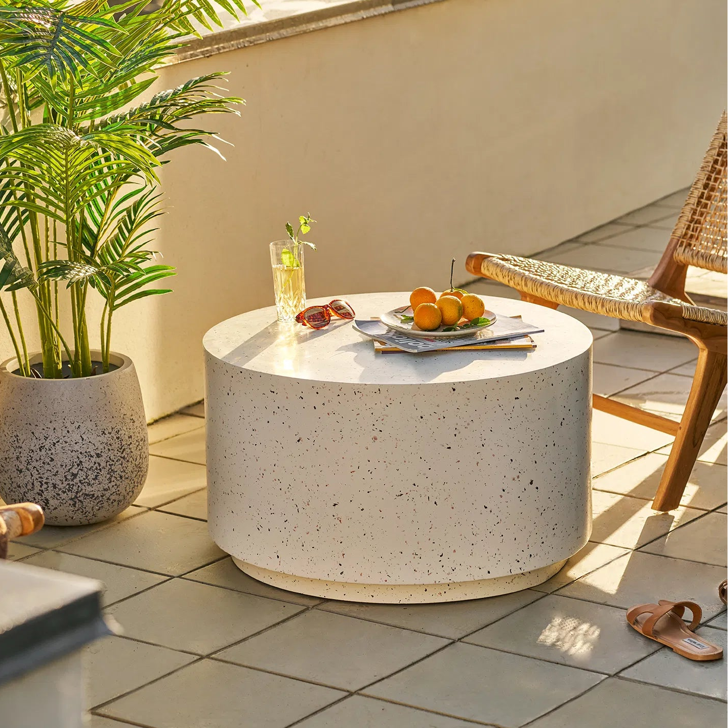 VIKA | שולחן קפה לגינה מפייברקלי - KUALA