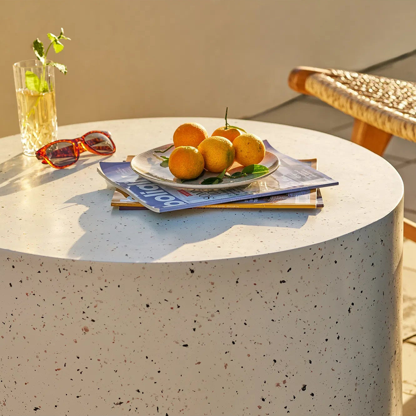 VIKA | שולחן קפה לגינה מפייברקלי - KUALA