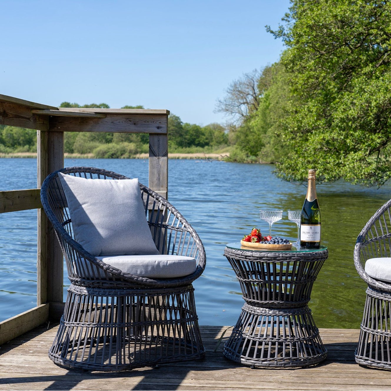 FRONA | סט גינה בעיצוב קלאסי טבעי - KUALA