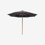 NURYA | שמשייה עגולה עם עמוד עץ - KUALA