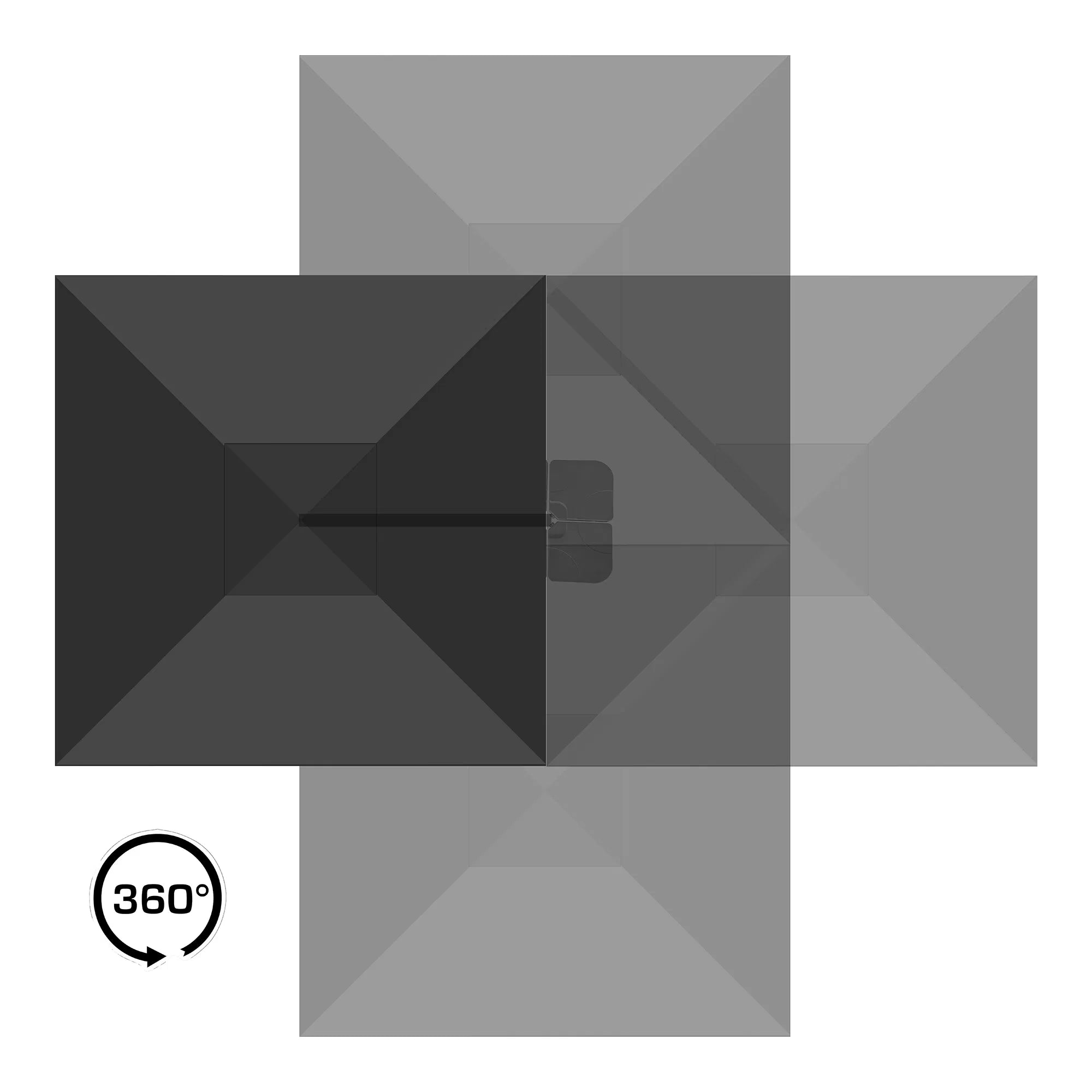 KORI | שמשייה תלויה לגינה - KUALA