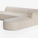 תמונה מזווית מספר 7 של המוצר HOOKI | ספה פינתית מעוגלת לסלון מבד קורדרוי דק ורך