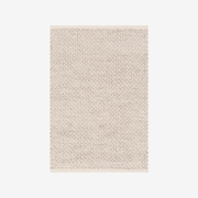 DOREEN | שטיח כפרי באריגת יד דמוי חבלים, גוון בז', 250/350 ס"מ - KUALA