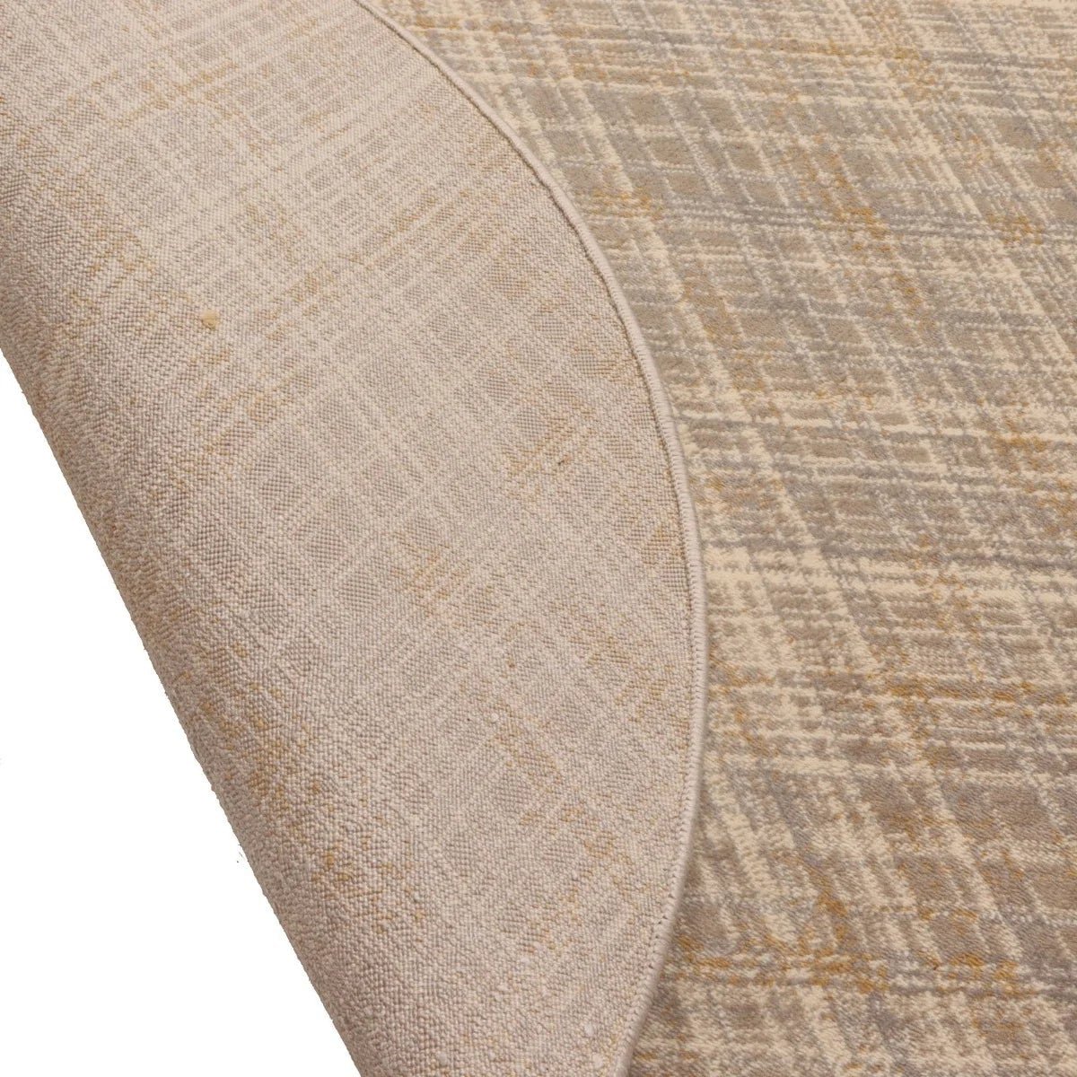 PEWA | שטיח עגול מעוצב בסגנון מודרני