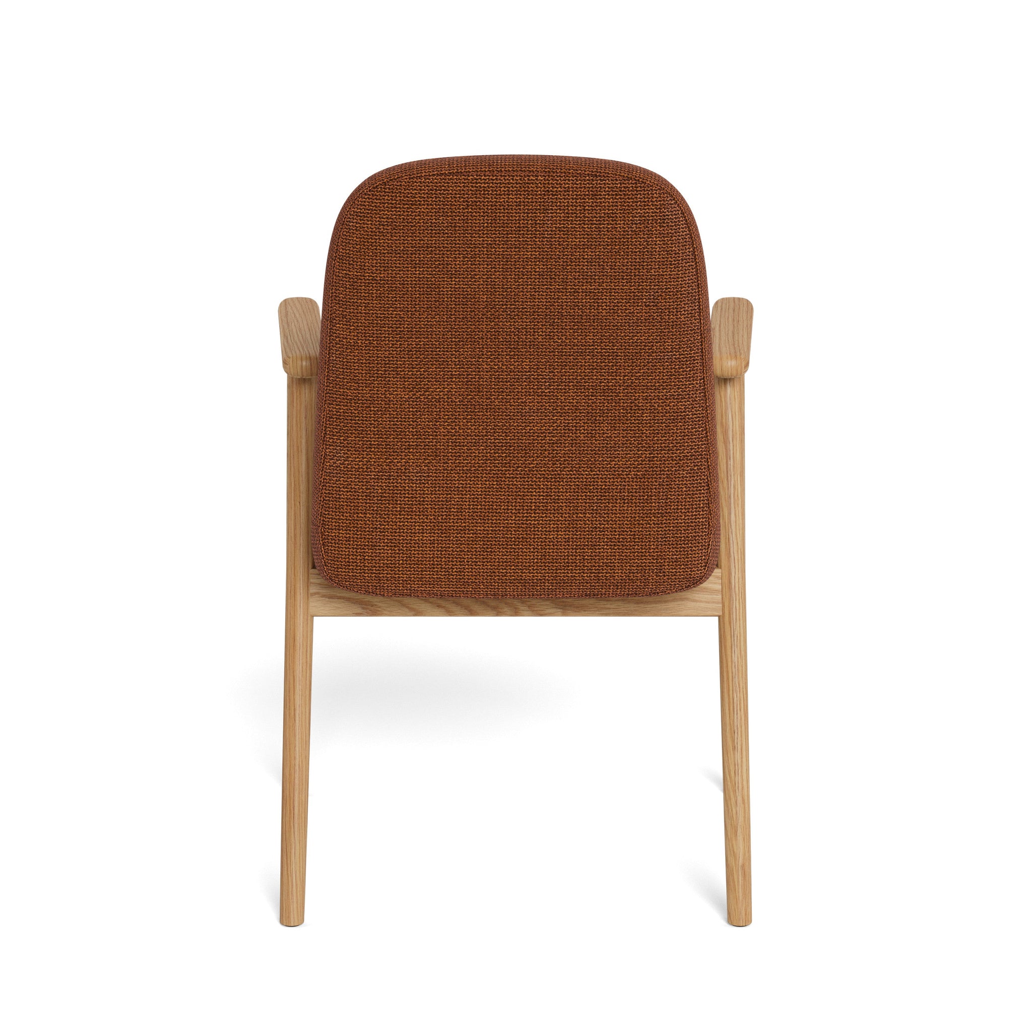 CEDARO | כיסא מרופד בבד אריג בשילוב עץ אלון - KUALA