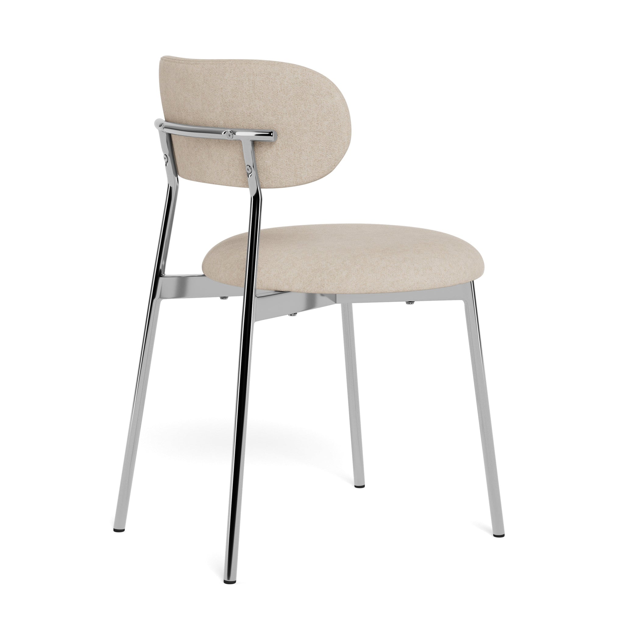 ALTO | כיסא מרופד בבד אריג בשילוב מתכת