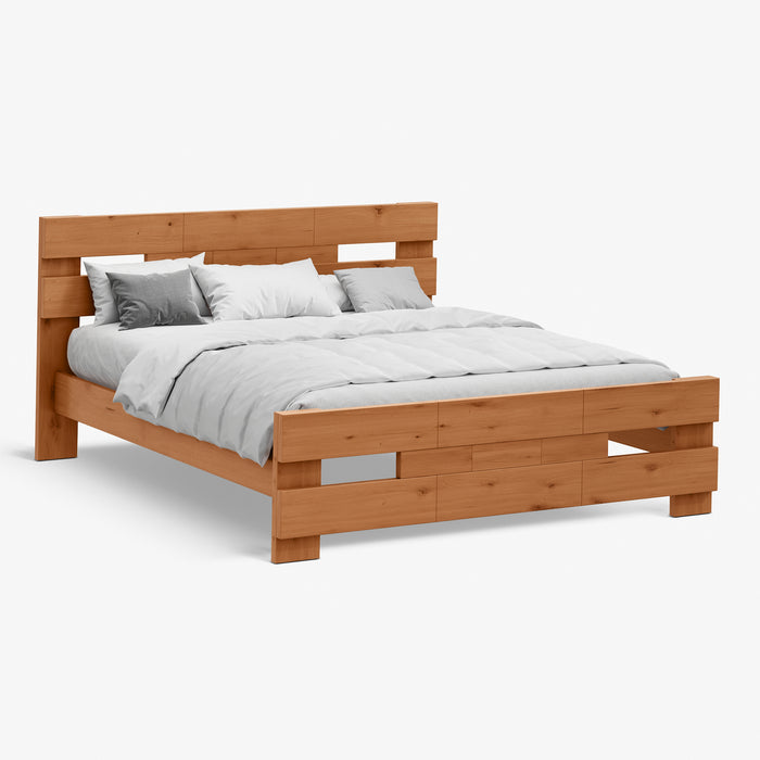 WOODSTOVE | מיטה זוגית מעץ מלא