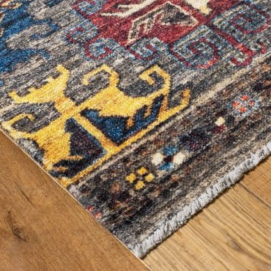 AMHERST | שטיח אקלקטי צבעוני