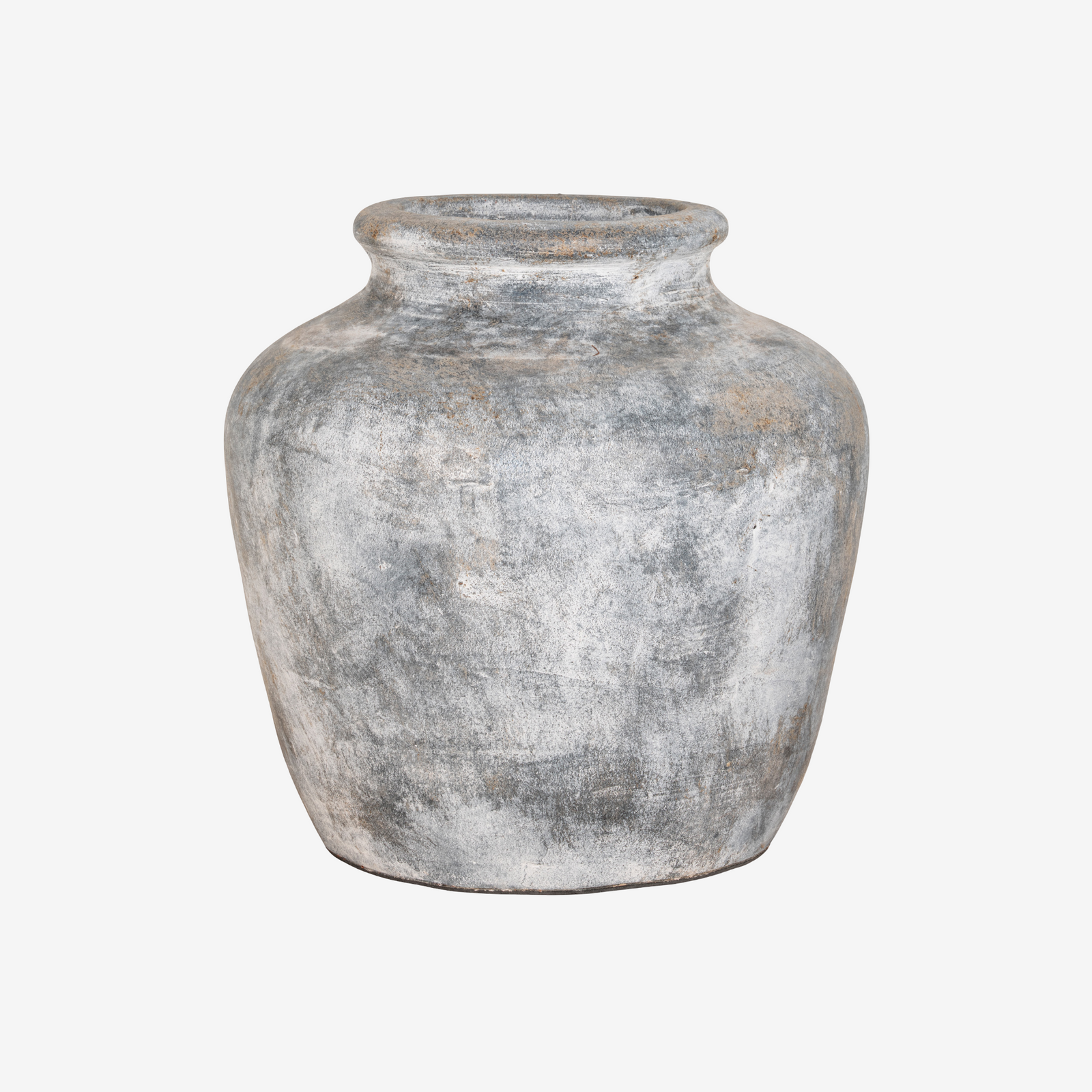 OSELAS | אגרטל טרקוטה רחב במראה עתיק