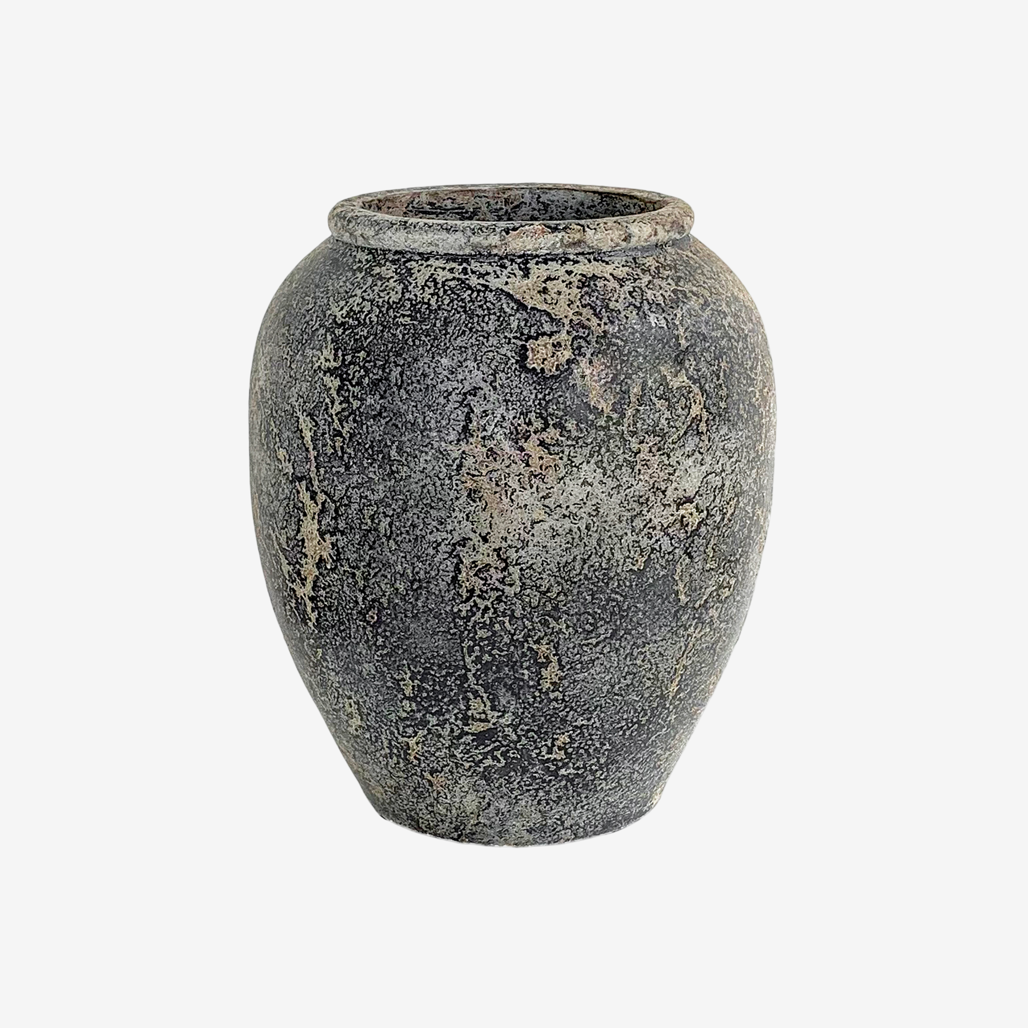 GLUZA | אגרטל טרקוטה גדול בגימור עתיק