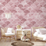 SUVI | טפט קשקשים בגווני ורוד