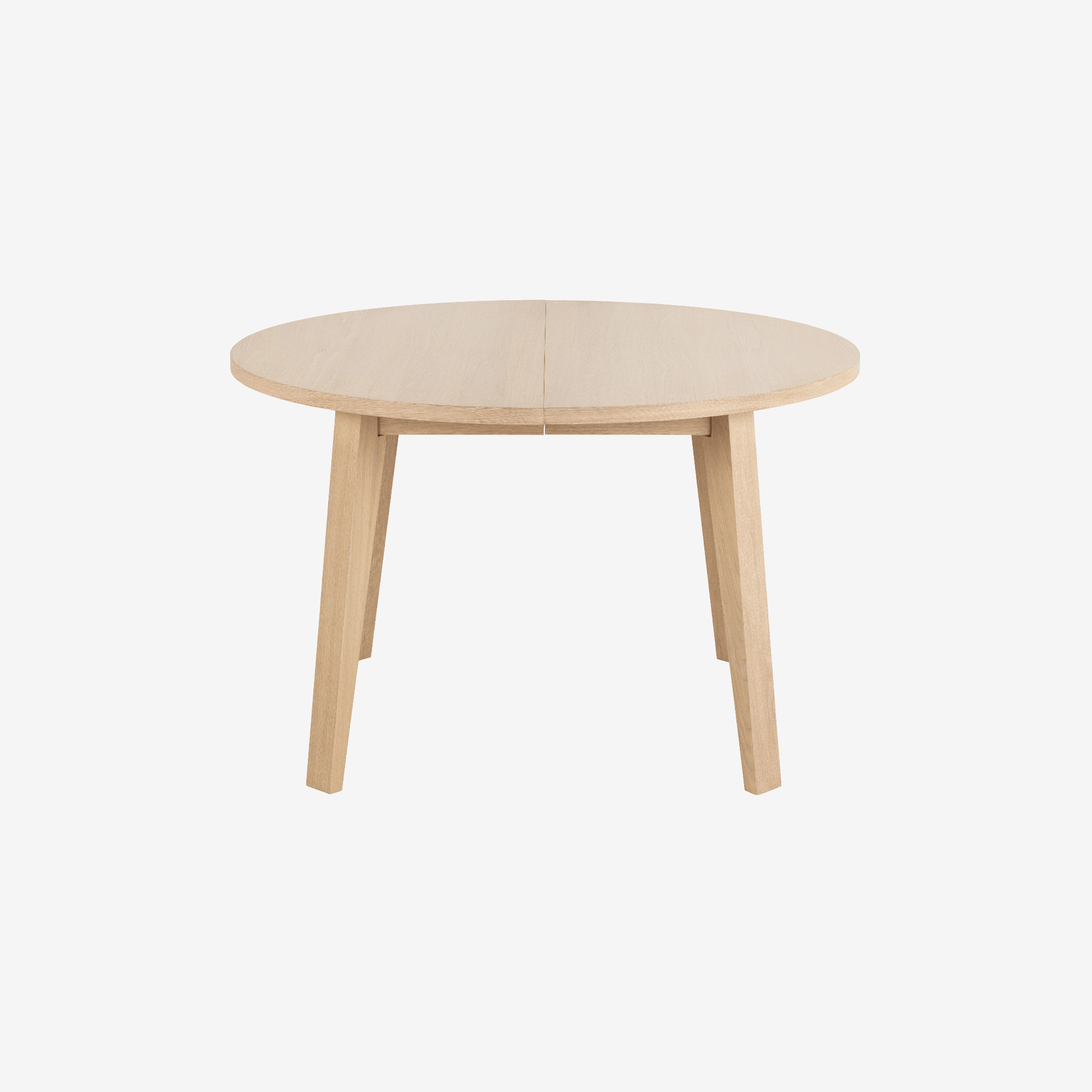 WENA | שולחן אוכל עגול קוטר 120 ס"מ, נפתח ל-220 ס"מ עד 10 סועדים