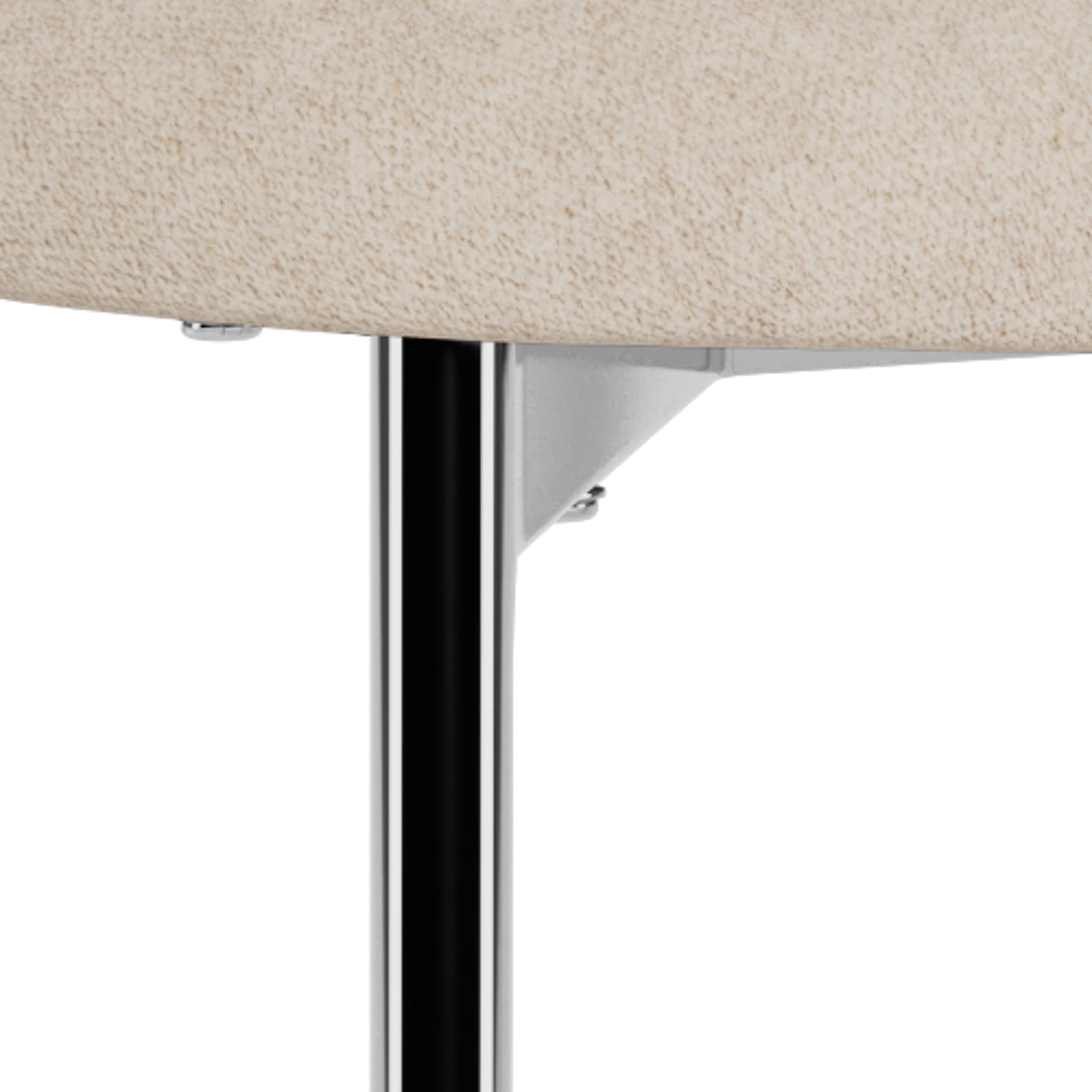 ALTO | כיסא מרופד בבד אריג בשילוב מתכת