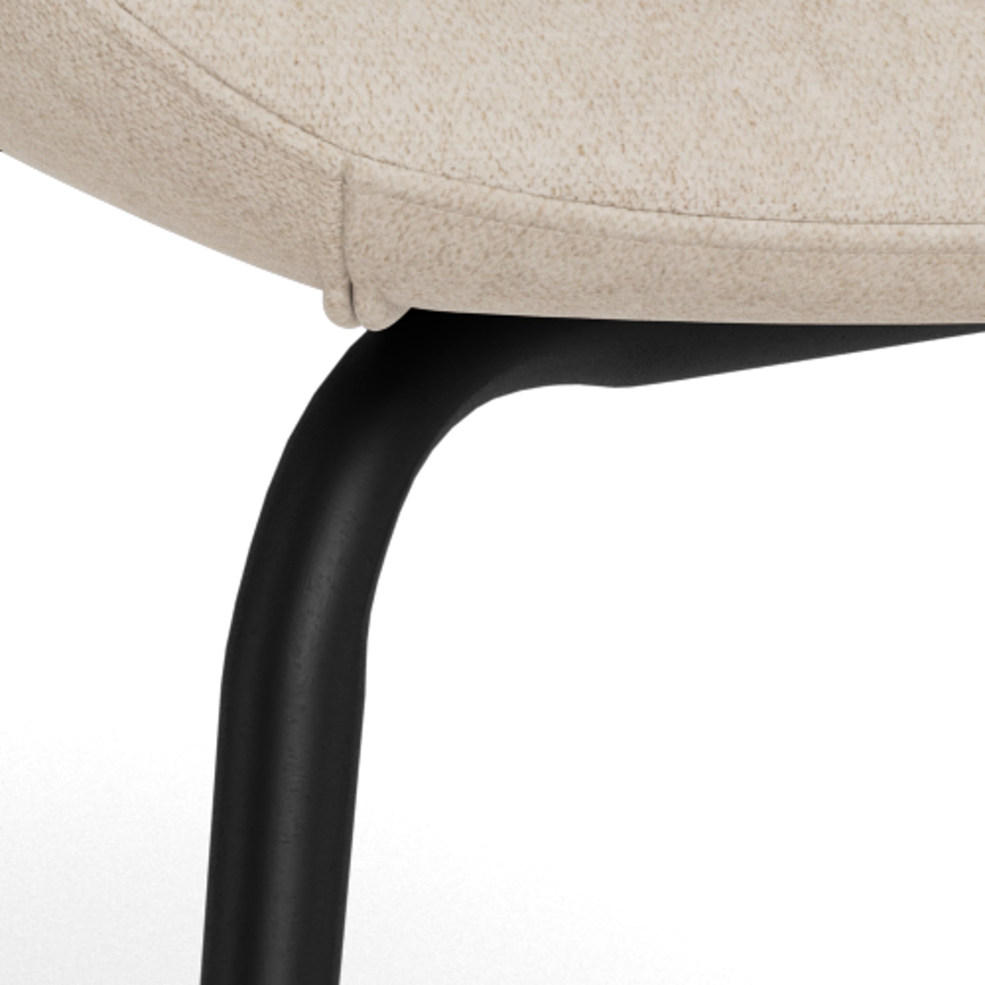 ARLOK | כיסא עם משענות יד מרופד בבד אריג