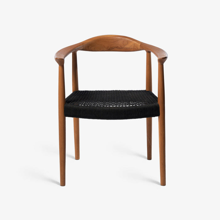 NENGAH | כיסא בסגנון כפרי בשילוב חבלים