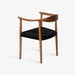 תמונה מזווית מספר 4 של המוצר NENGAH | כיסא בסגנון כפרי בשילוב חבלים