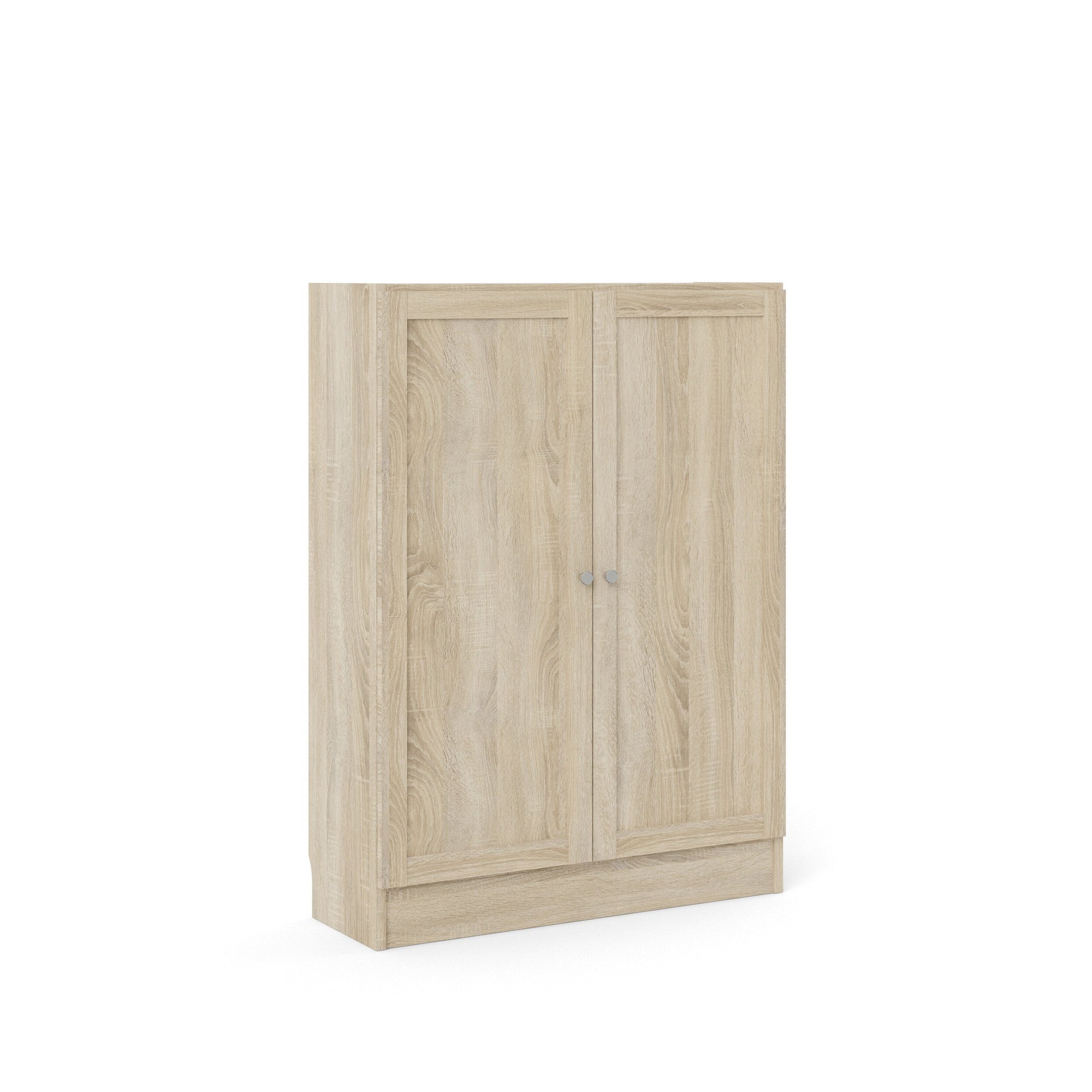 TIMU | יחידת מדפים ממלמין, עם מדפים סגורים