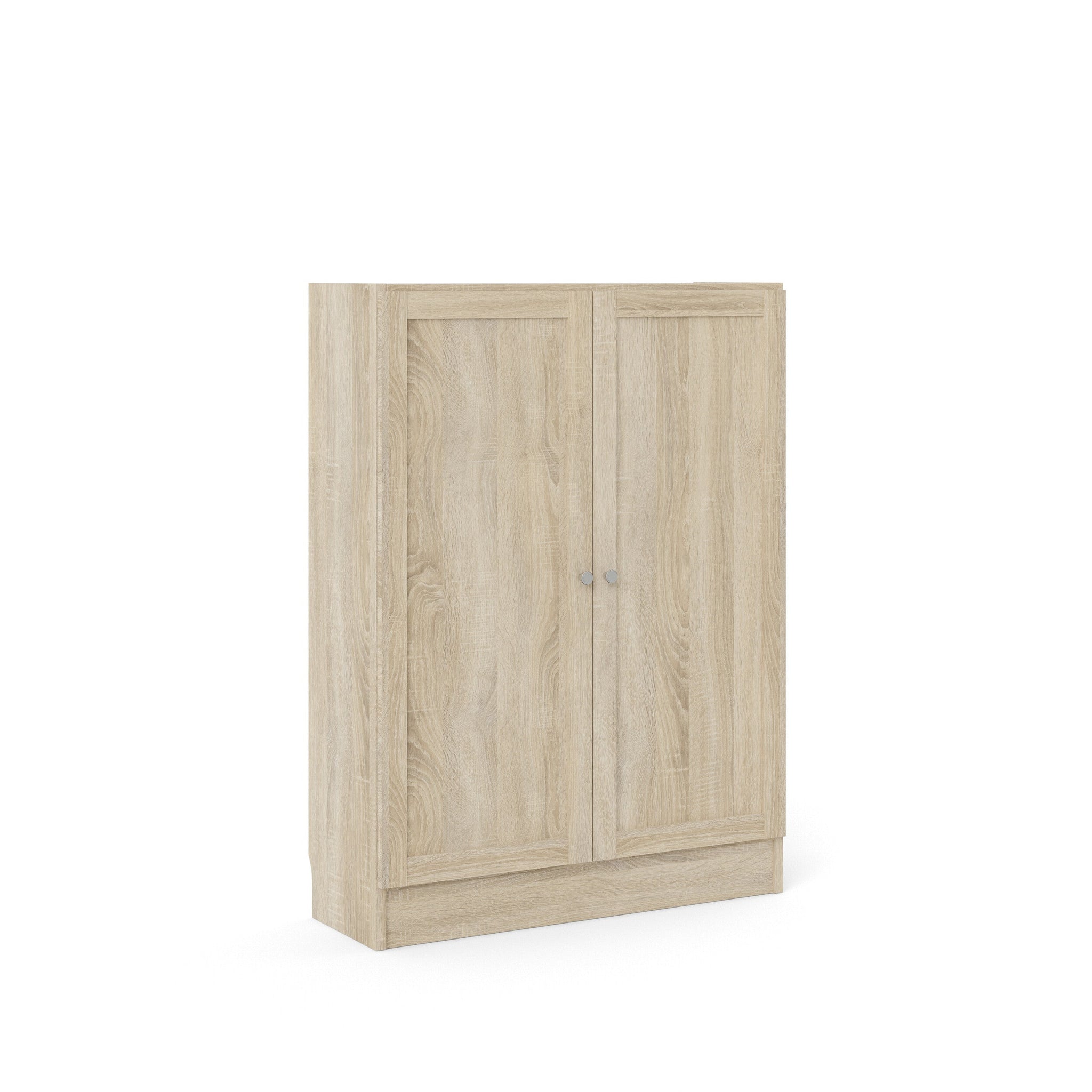 TIMU | יחידת מדפים ממלמין, עם מדפים סגורים