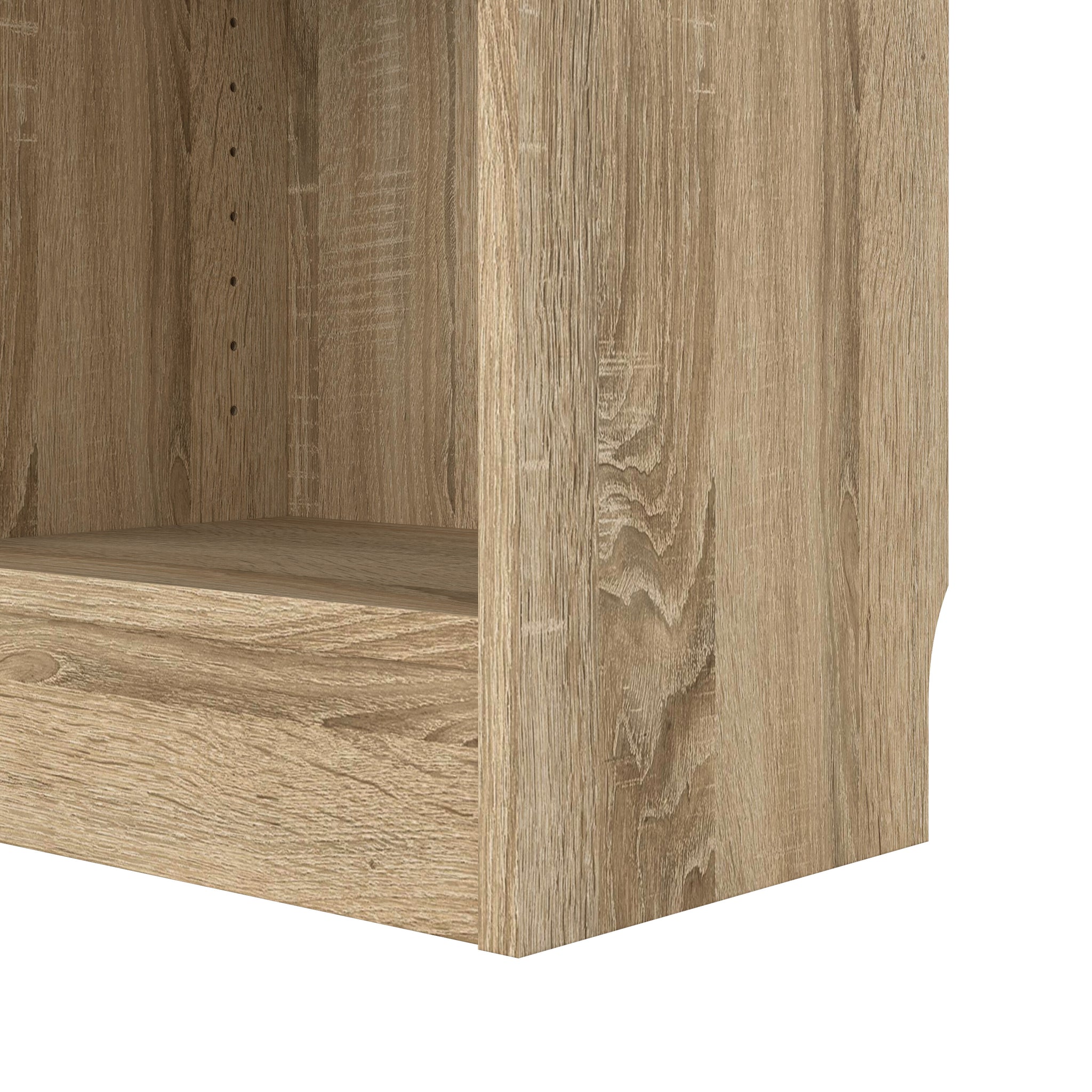 BOBRA | יחידת אחסון ממלמין, עם מדפים פתוחים